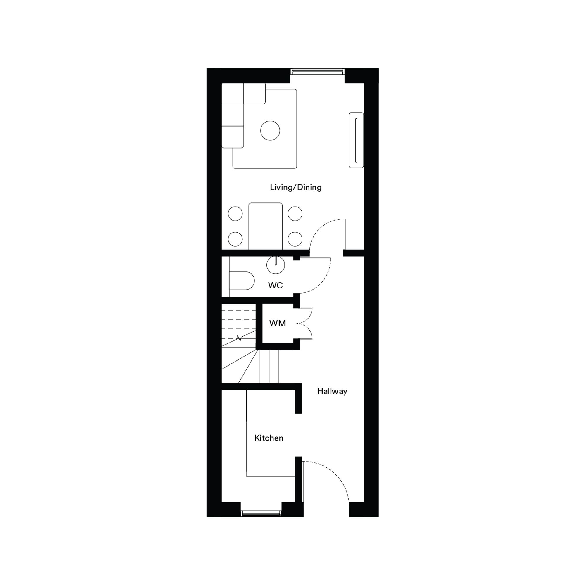 Plot 94, The Chicory, Carpenters Yard, Epping floorplan