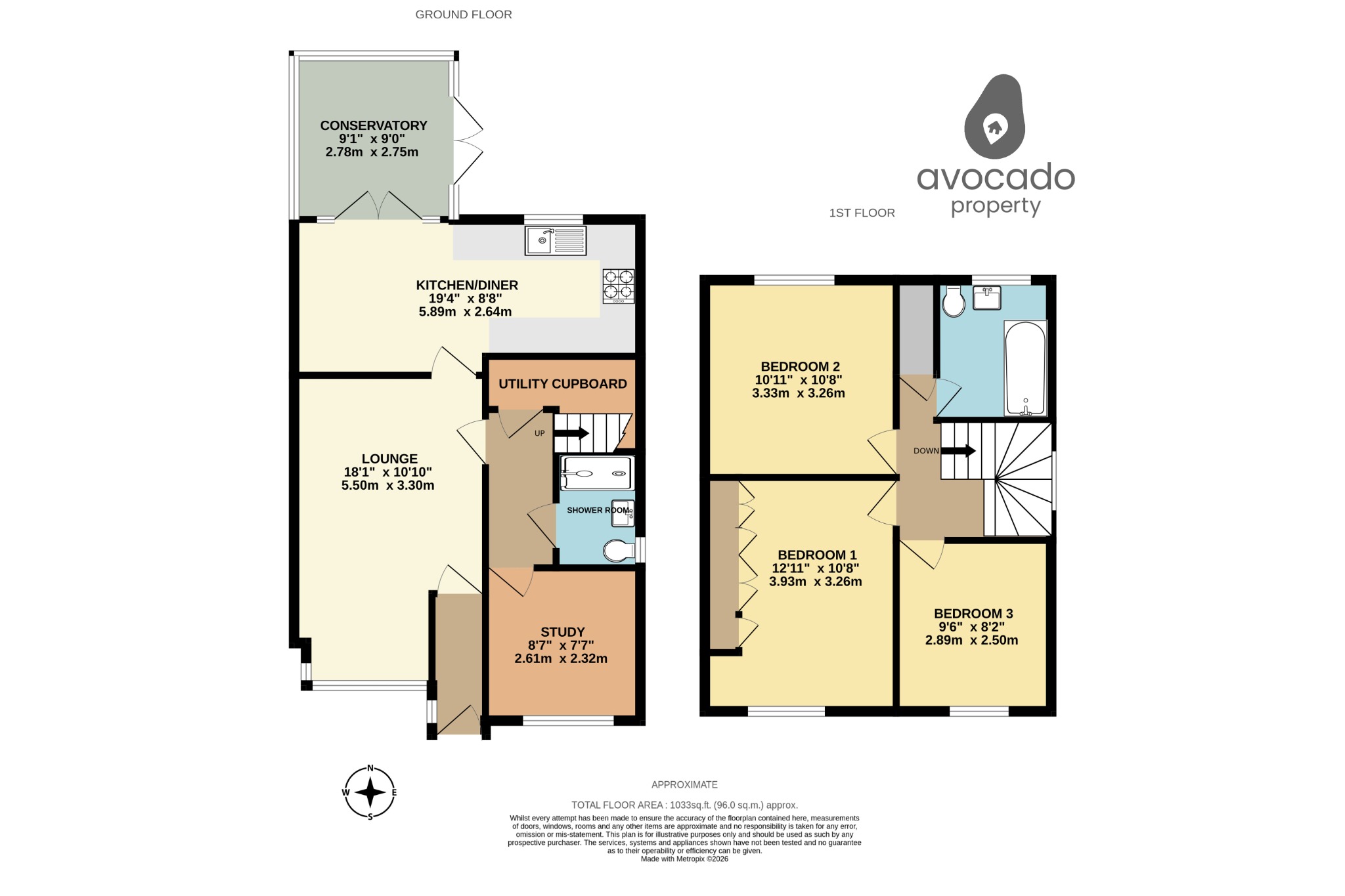 26 Dowding Close, Woodley, Berkshire floorplan