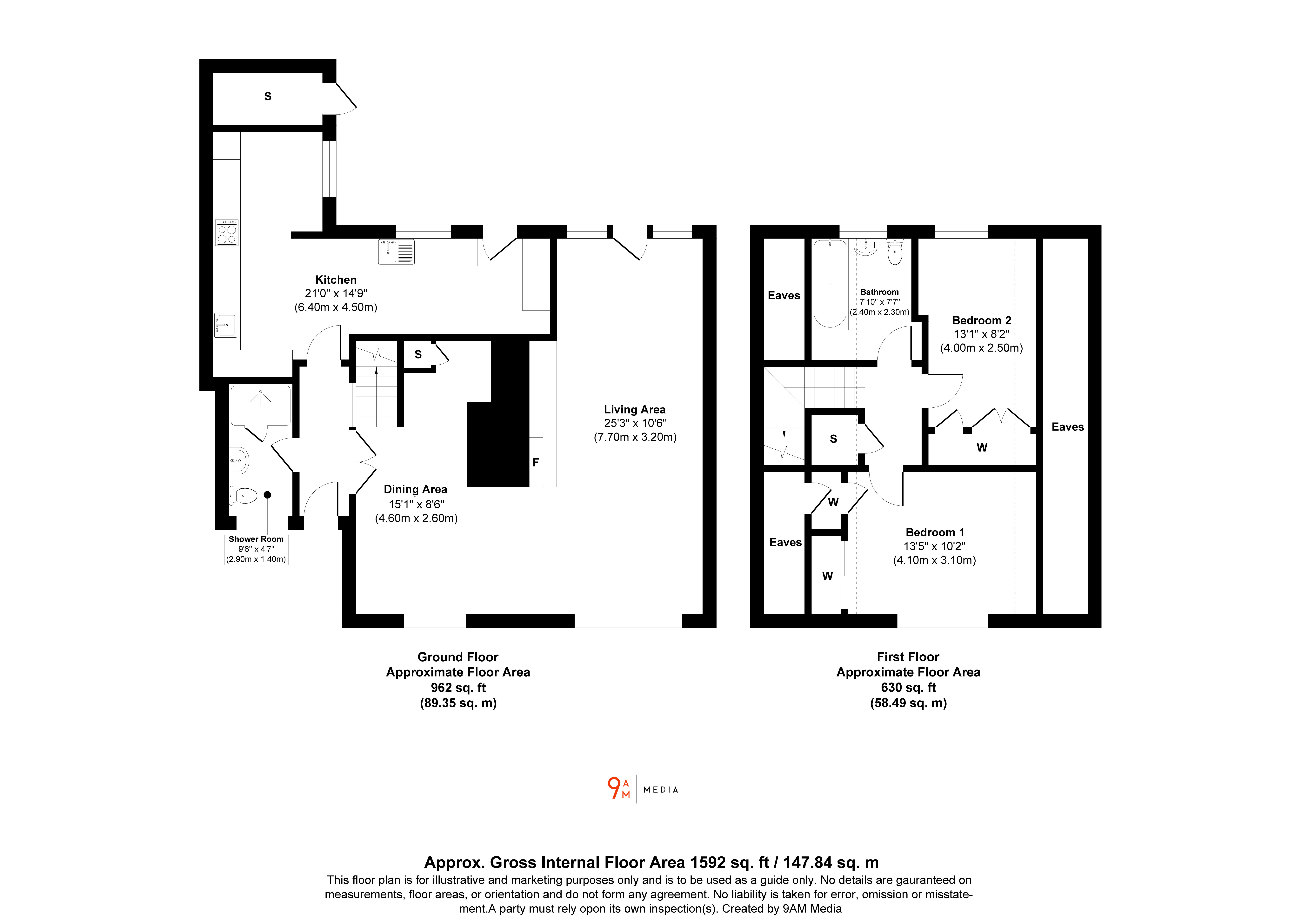 4, Camps Road, Carnock floorplan