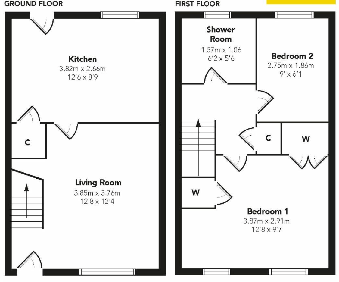 20, Maple Crescent, Glasgow floorplan