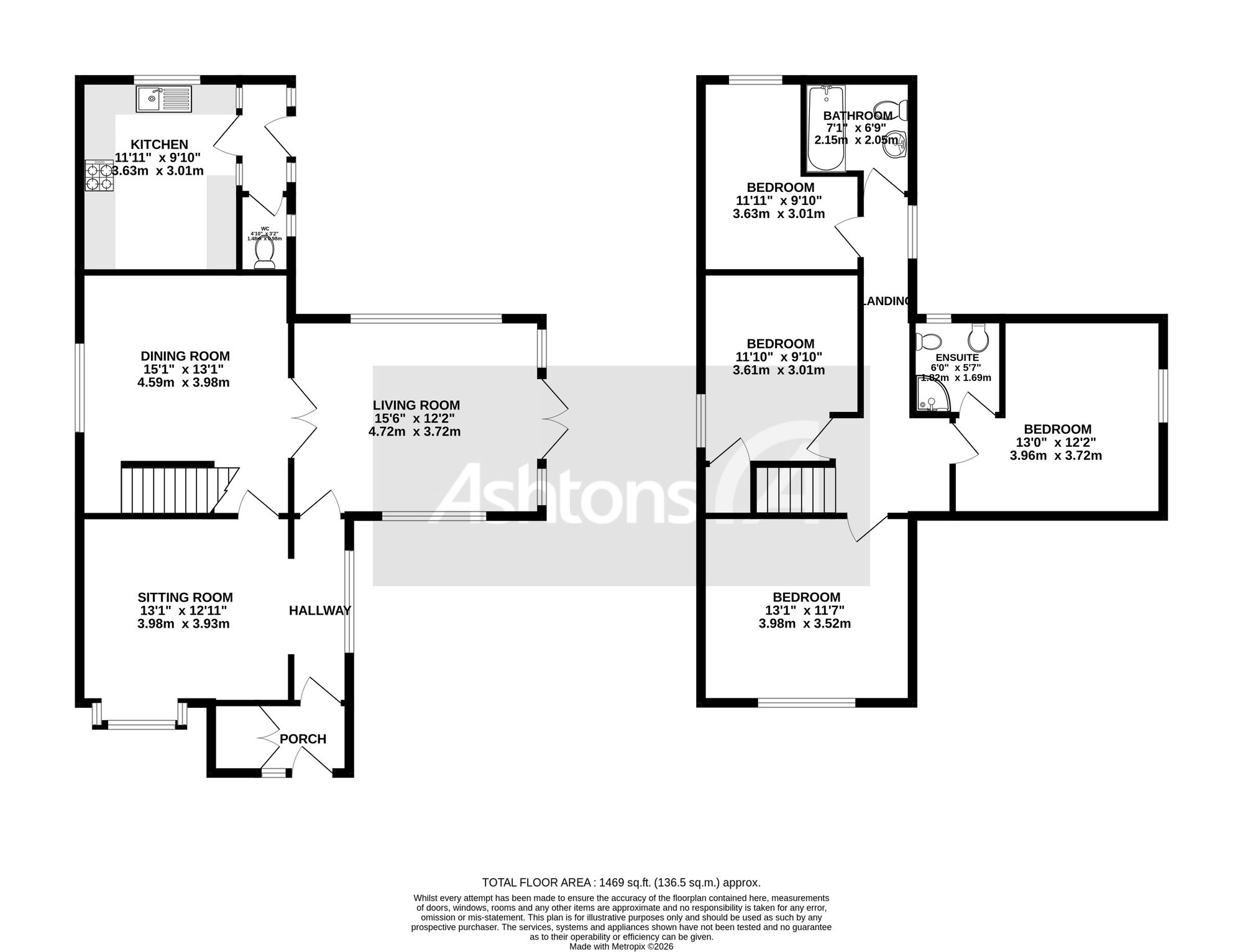 20 Mill Street, Wigan floorplan