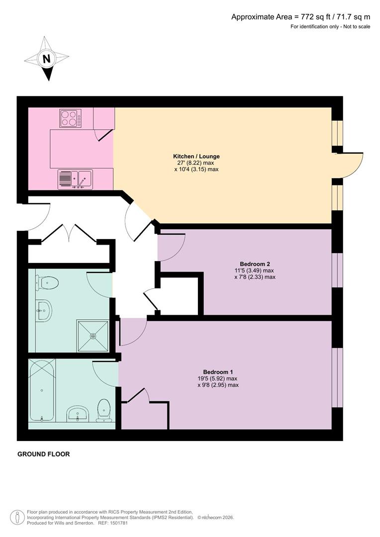 3 Horsley Court,, Ockham Road South, East Horsley floorplan