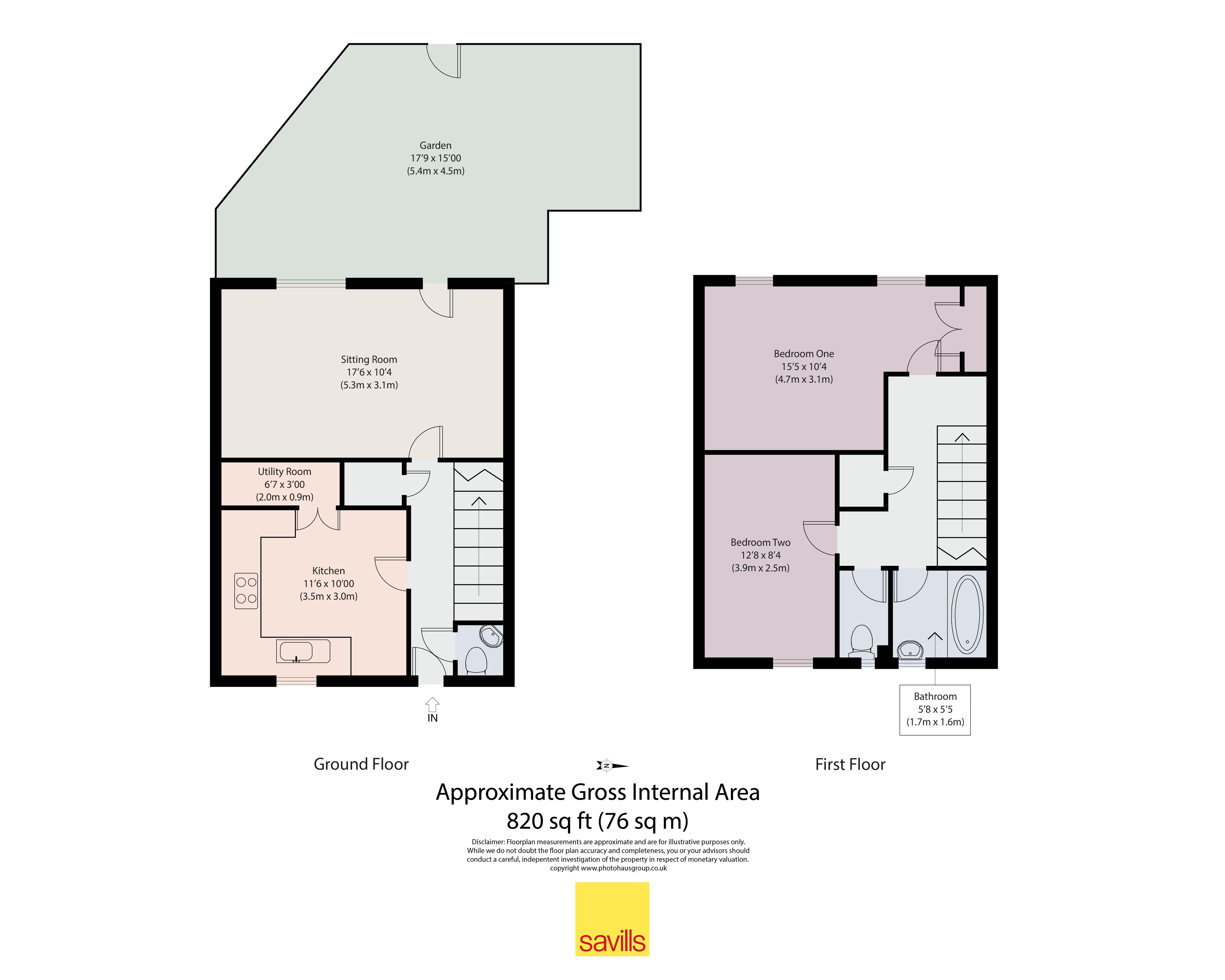 Rum Close, London floorplan
