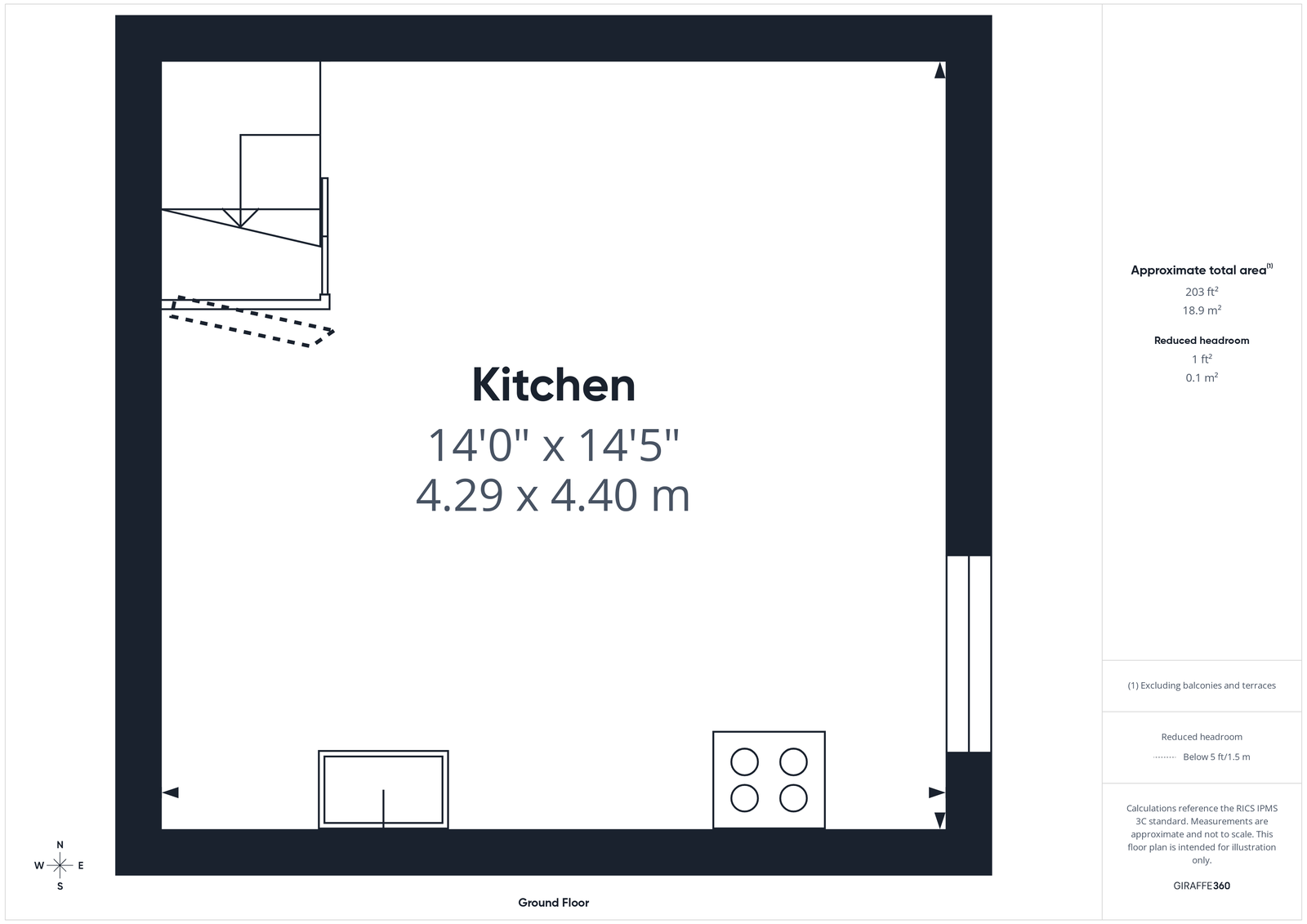 Roma Cottage, Brig Garth, Whitby floorplan