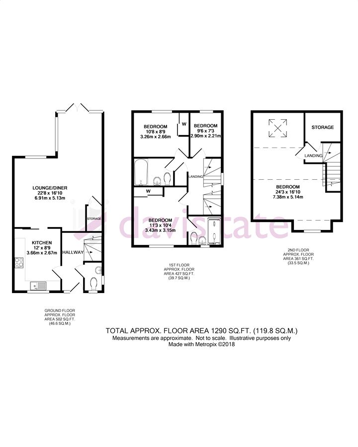 4 Bedrooms Town house for sale in Newlands Way, Cholsey, Wallingford OX10