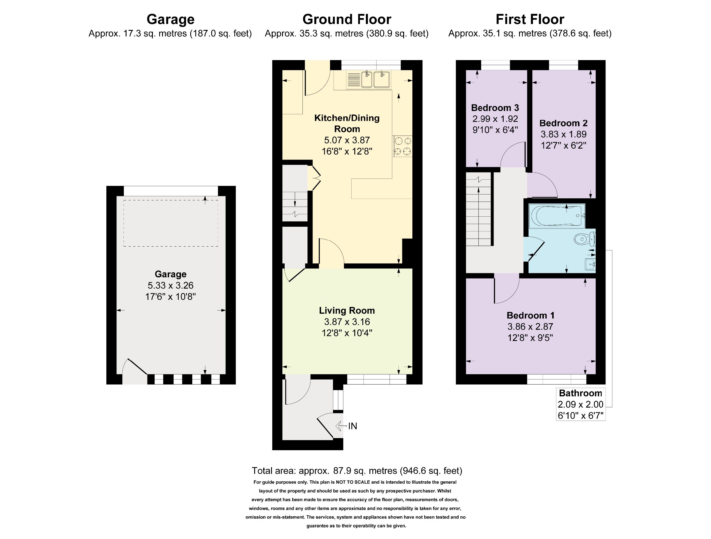 30 Cornwallis Close, Bedford floorplan