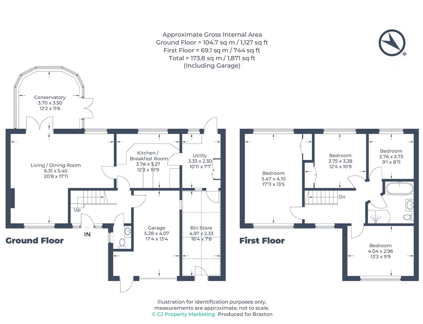 50, Rushington Avenue, Maidenhead floorplan