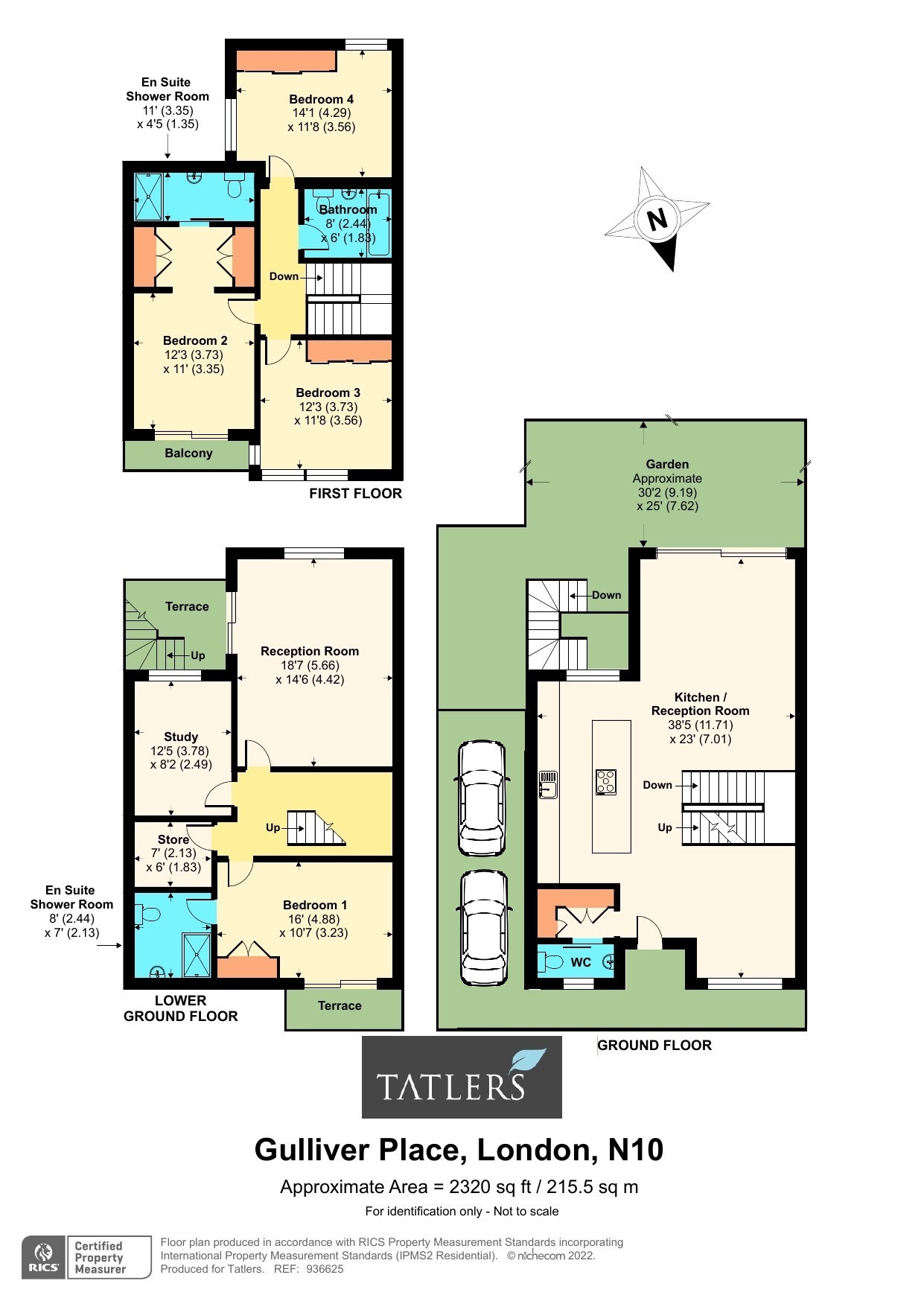 4, Gulliver Place, London floorplan
