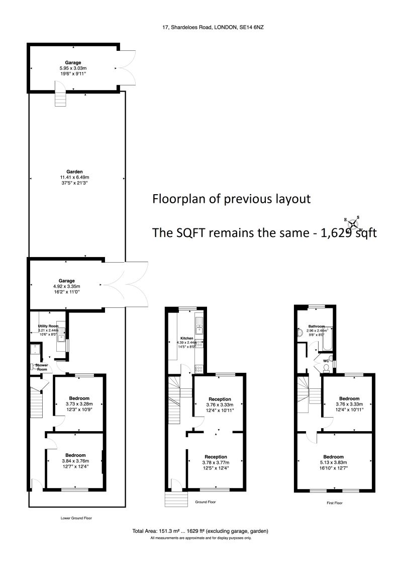 17 Shardeloes Road, New Cross, London SE14, 4 bedroom semidetached