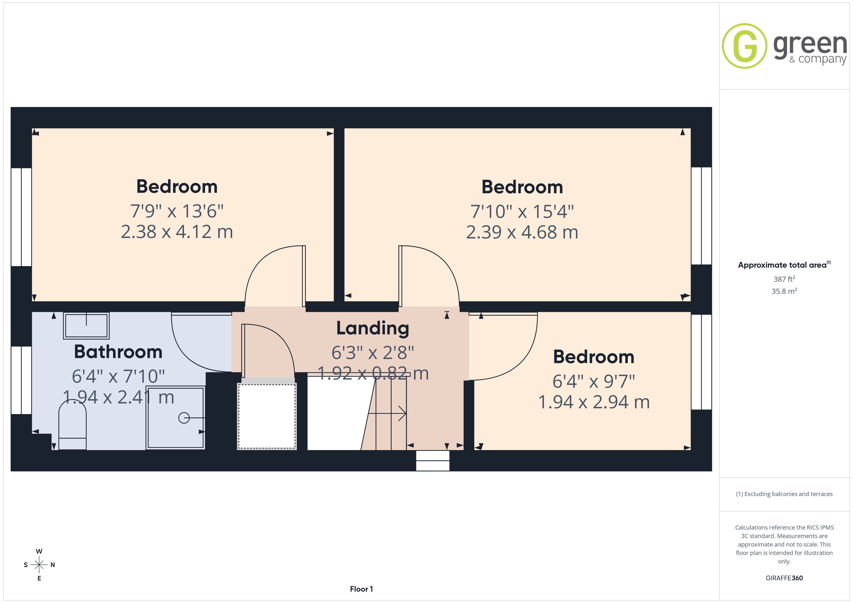 5, Club Drive, Atherstone floorplan