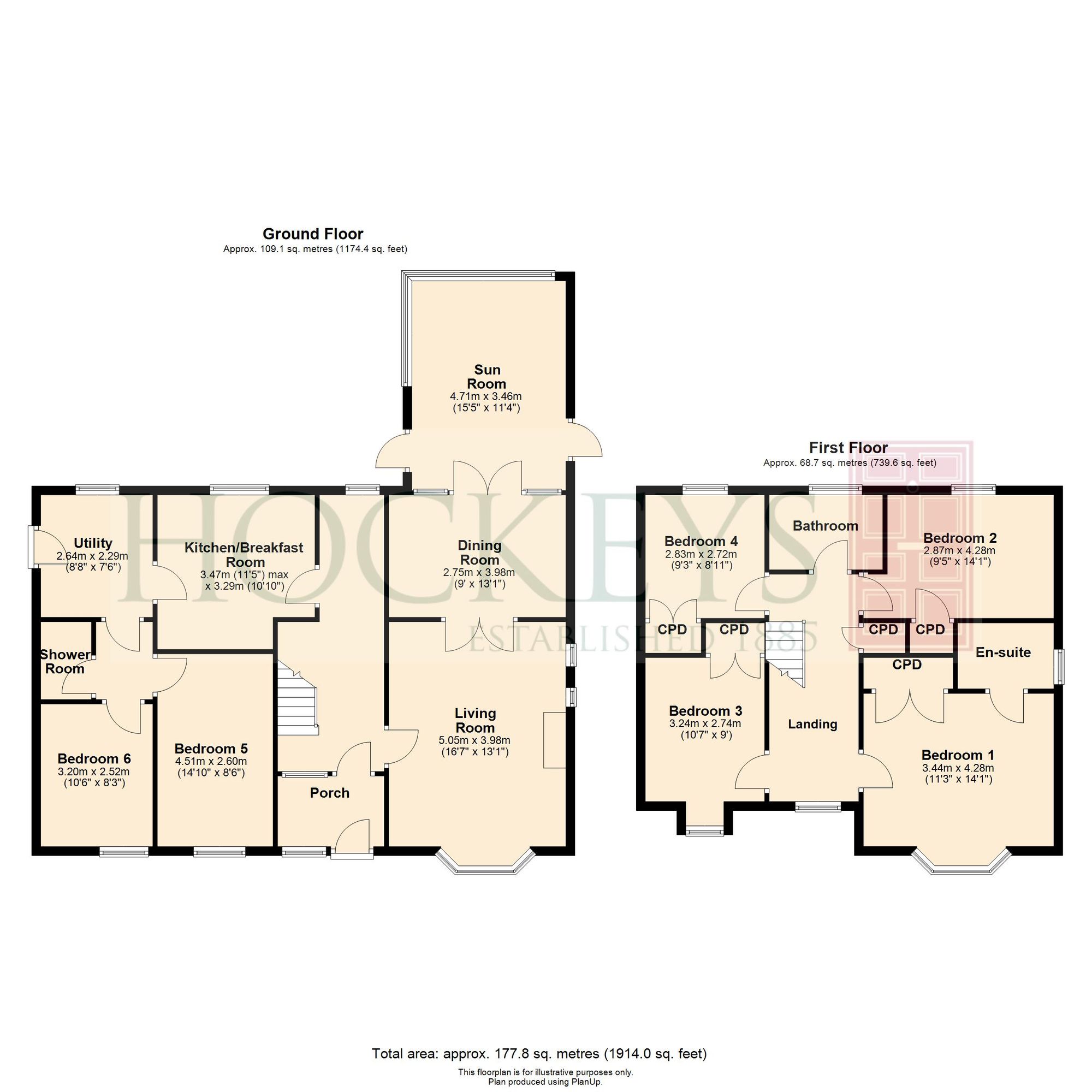 4 Bosworth Road, Cambridge floorplan