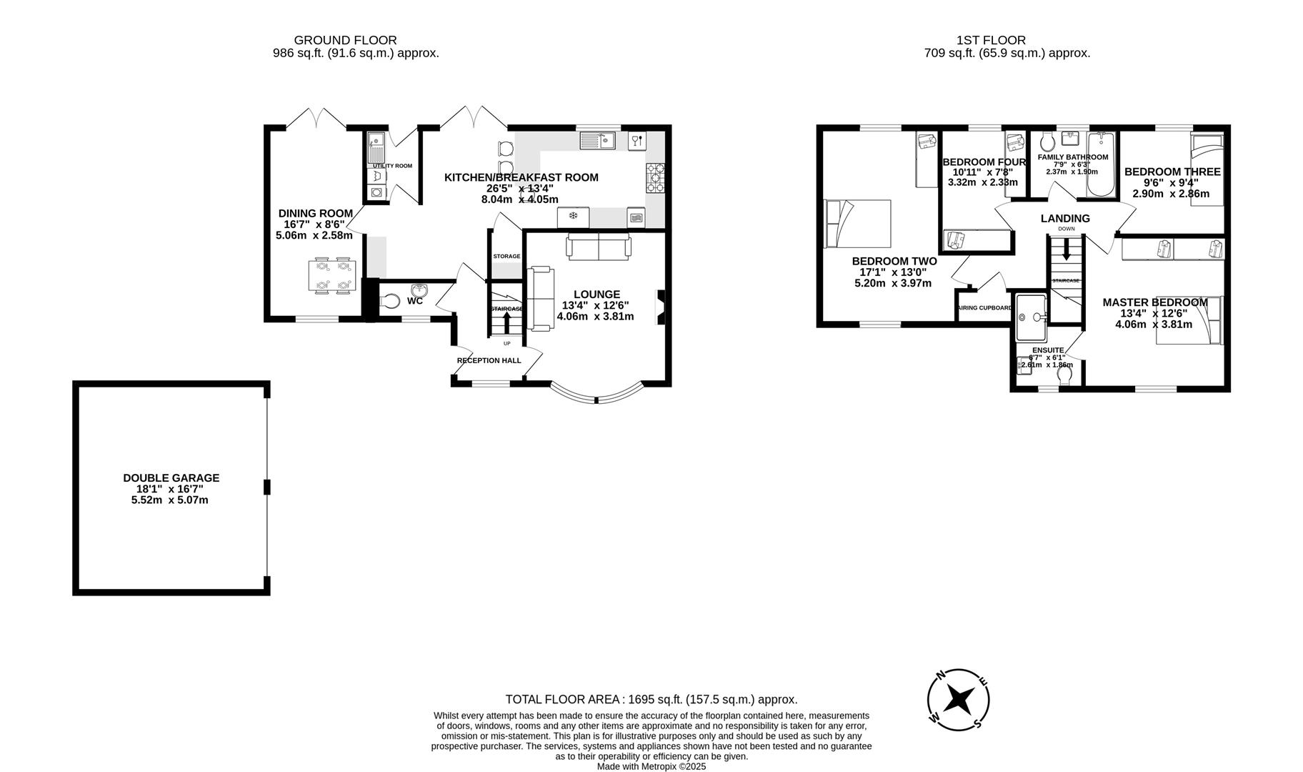 15, Kittiwake Road, Chorley floorplan