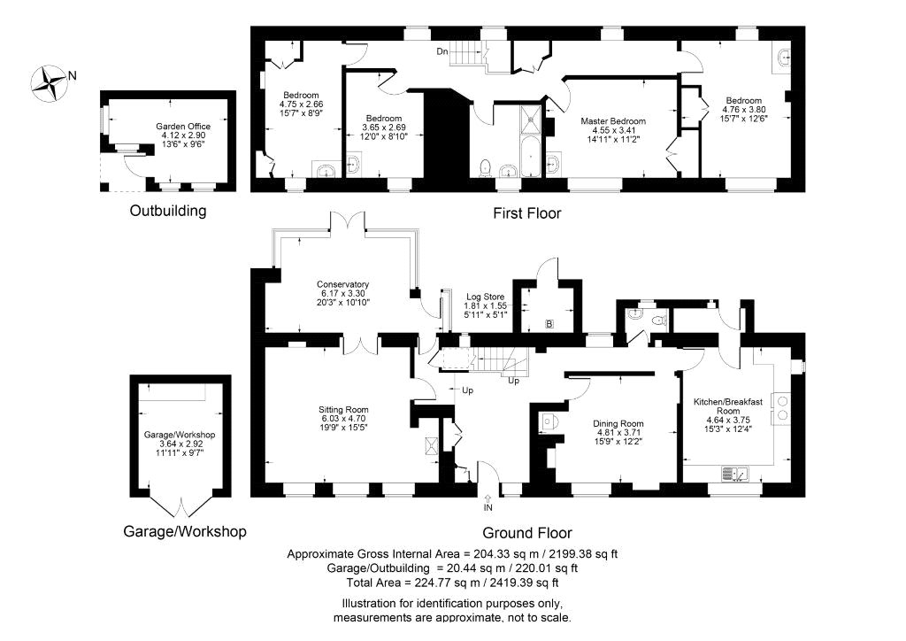 4 Bedrooms  for sale in Prestidge Row, Moreton Pinkney, Daventry, Northamptonshire NN11