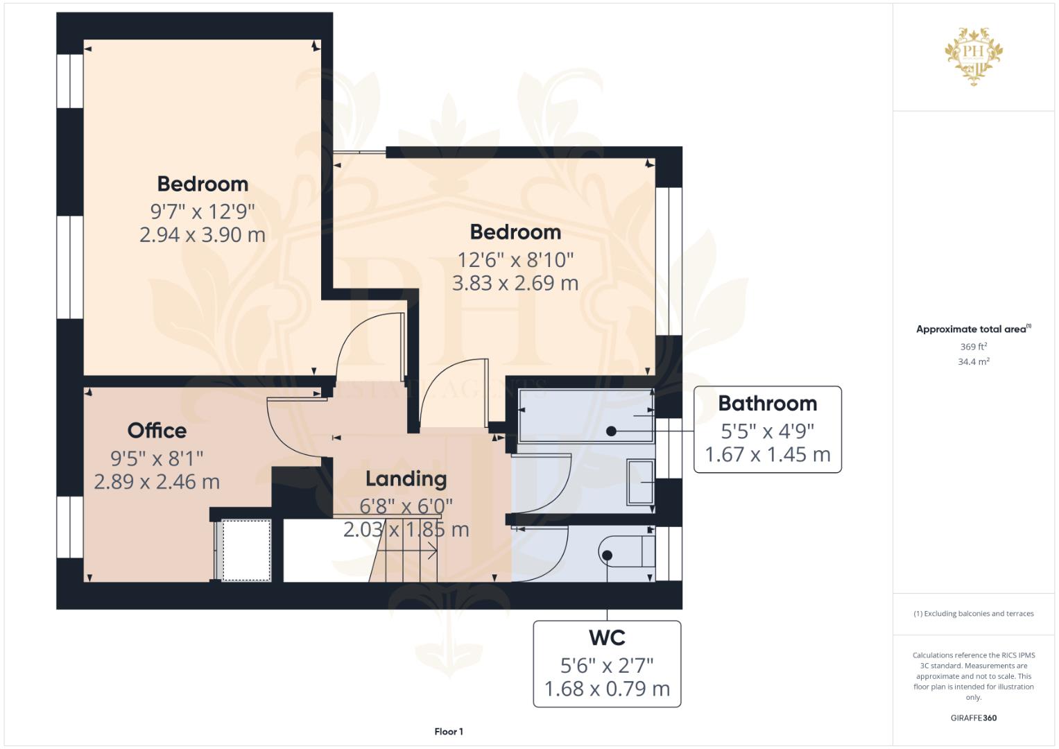 32, Coniston Road, Middlesbrough floorplan