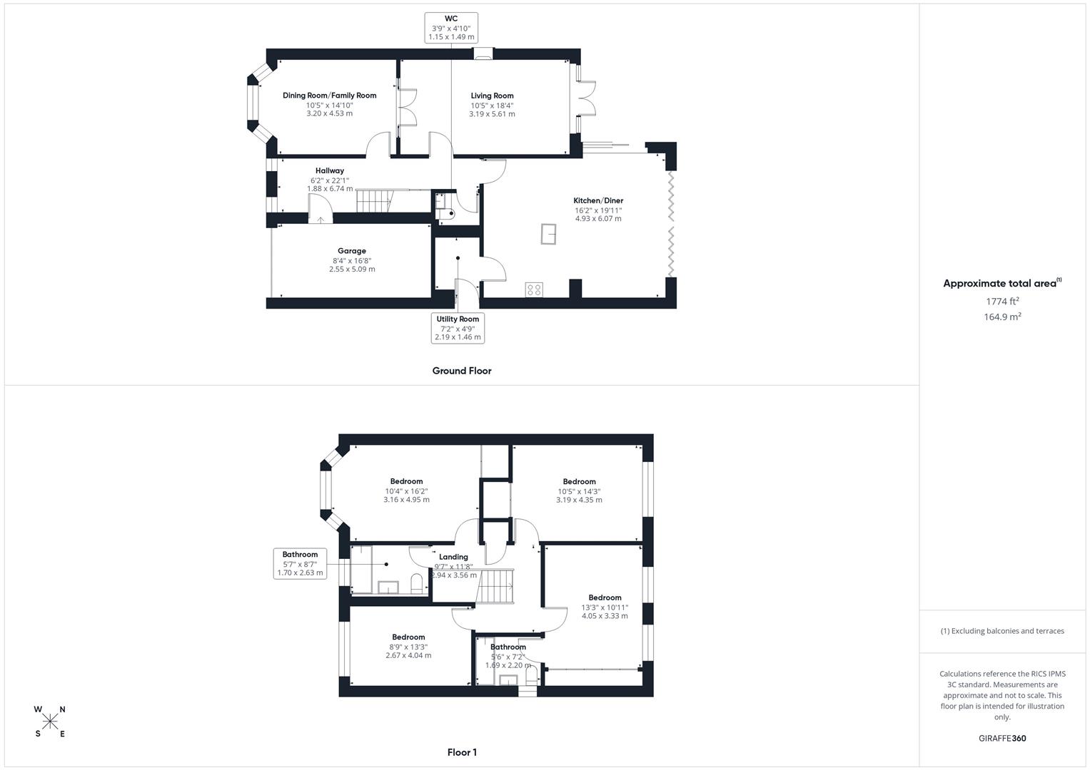 26, Kestrel Way, Aylesbury floorplan