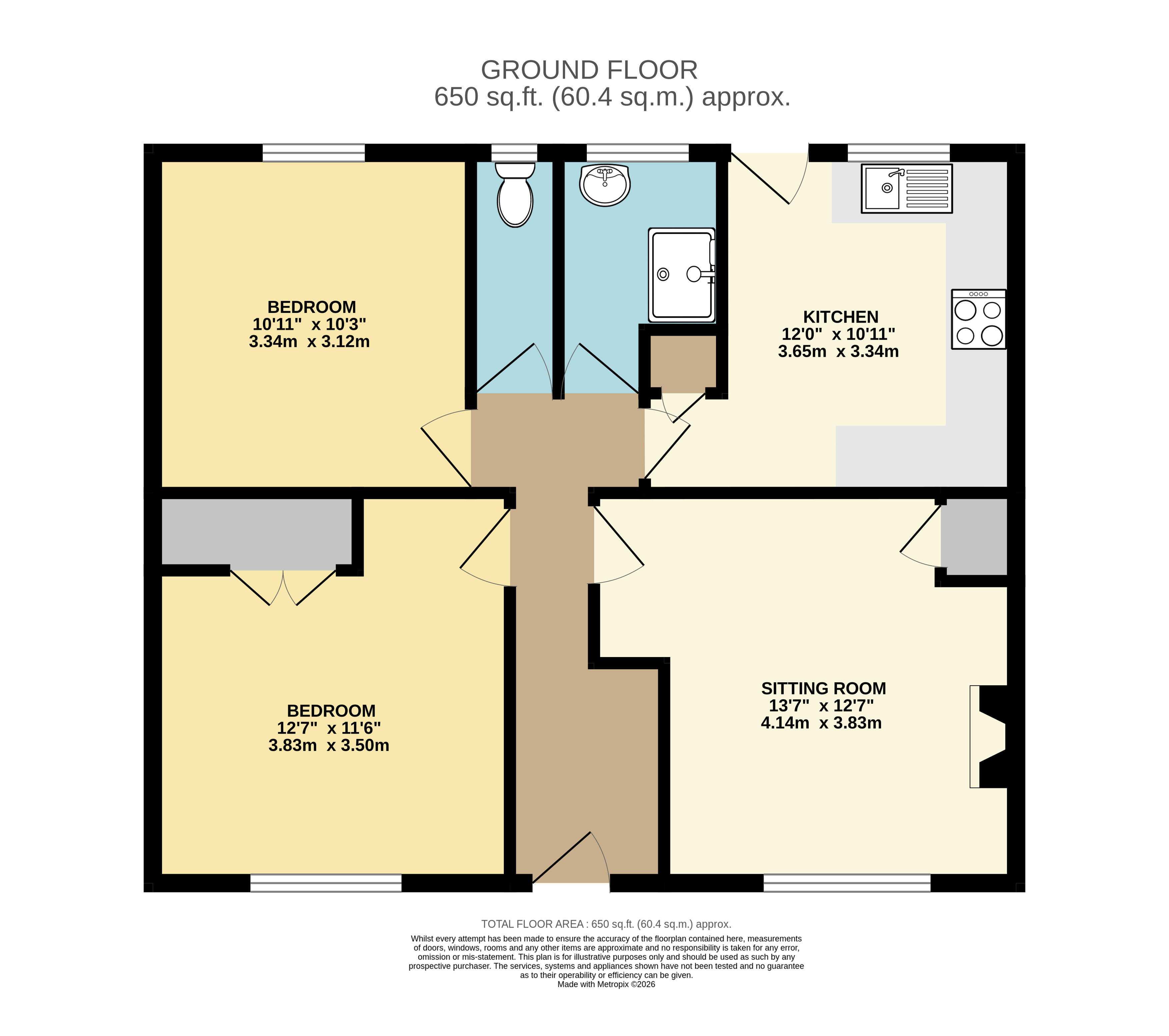 Barfield Close, Devon floorplan