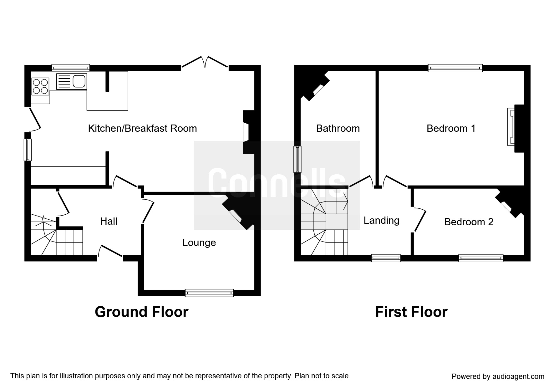 2 Bedrooms End terrace house for sale in Dowlands Lane, Copthorne, Crawley RH10