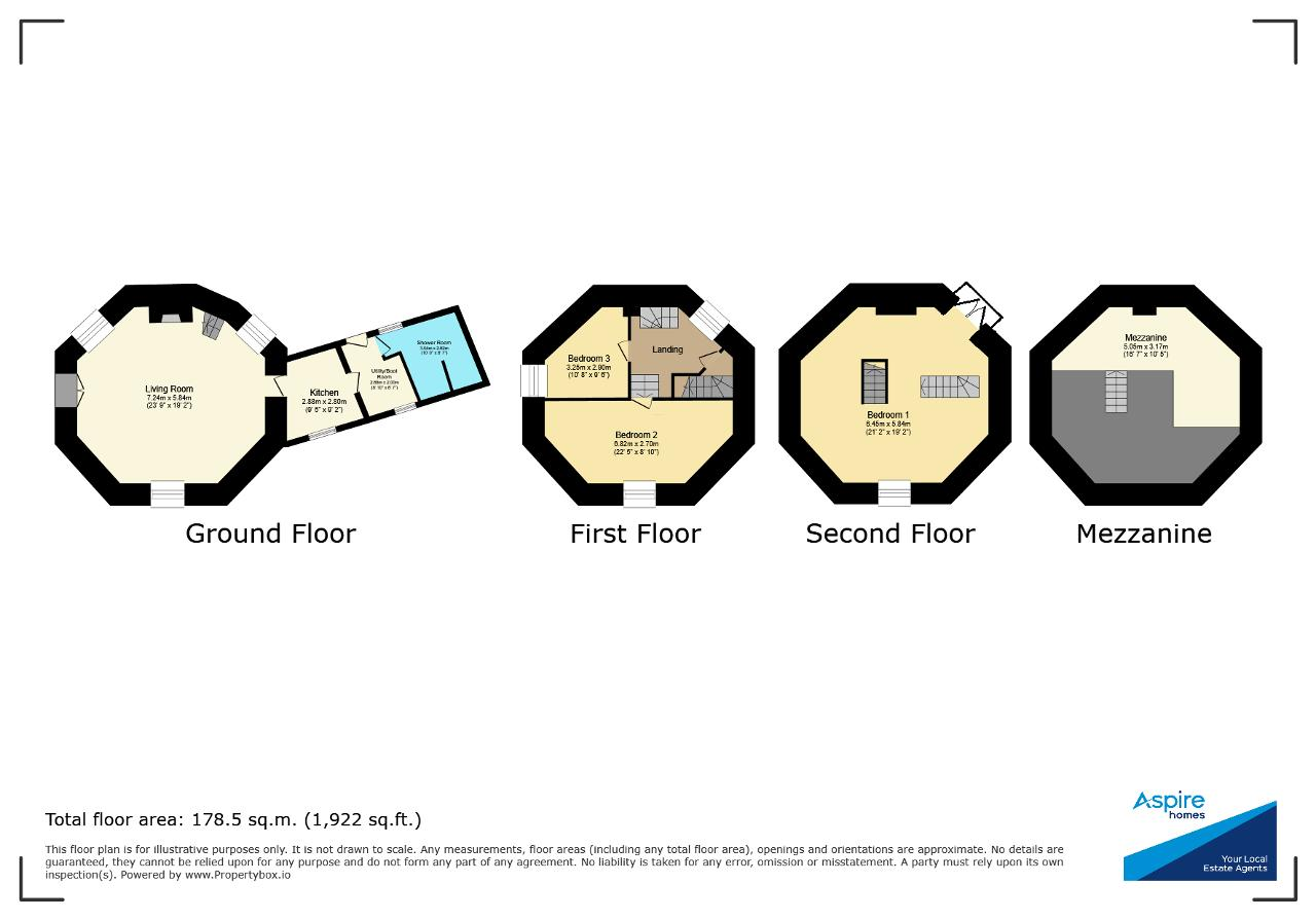 Mill House, Birchfield Road, Downham Market floorplan