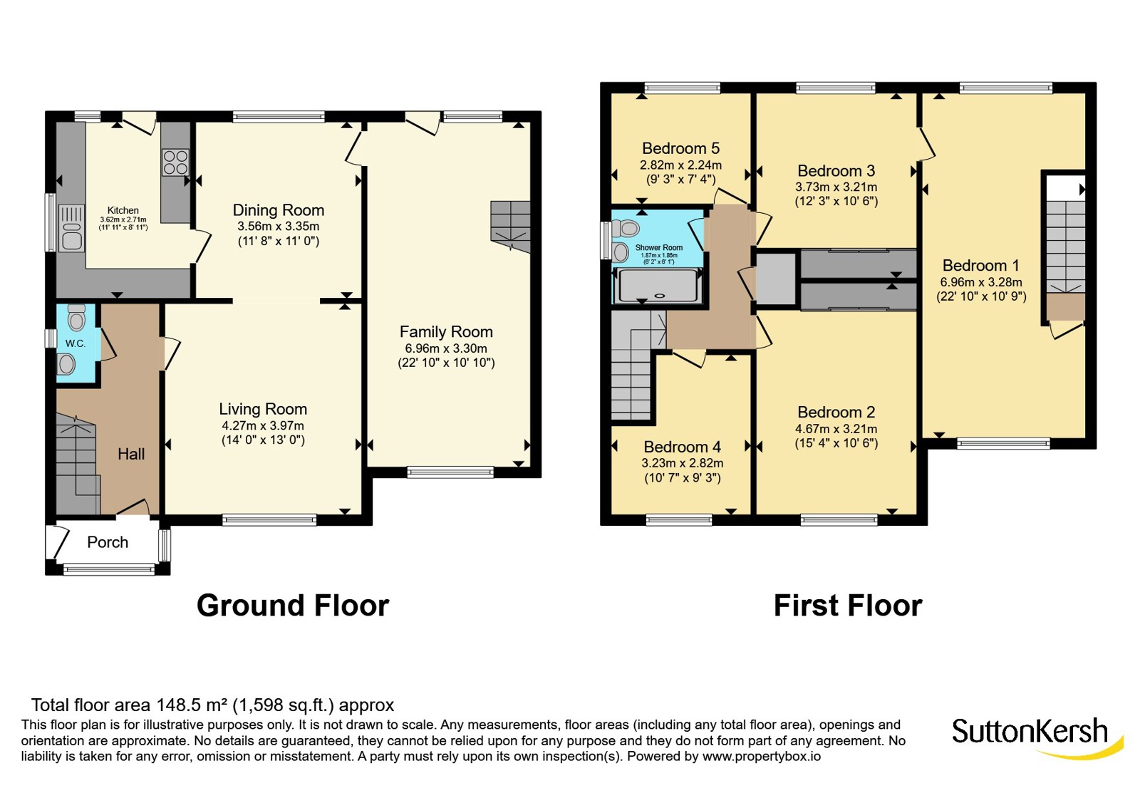 9, Crantock Close, Liverpool floorplan