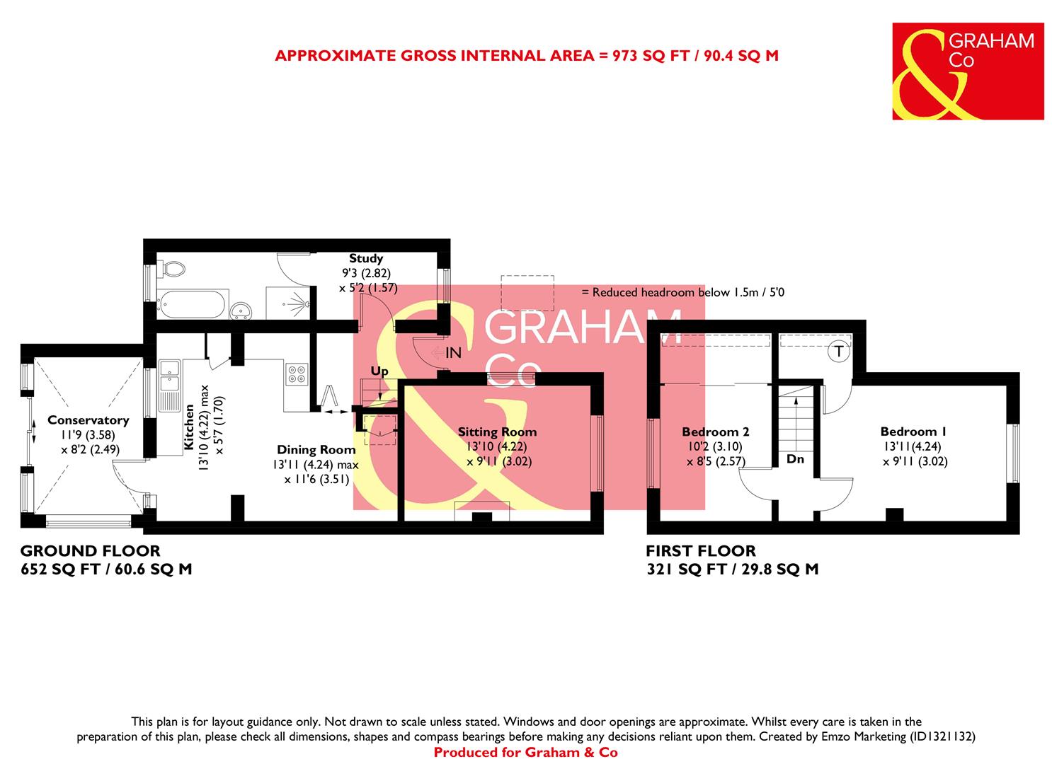 3, Barcelona Close, Andover floorplan