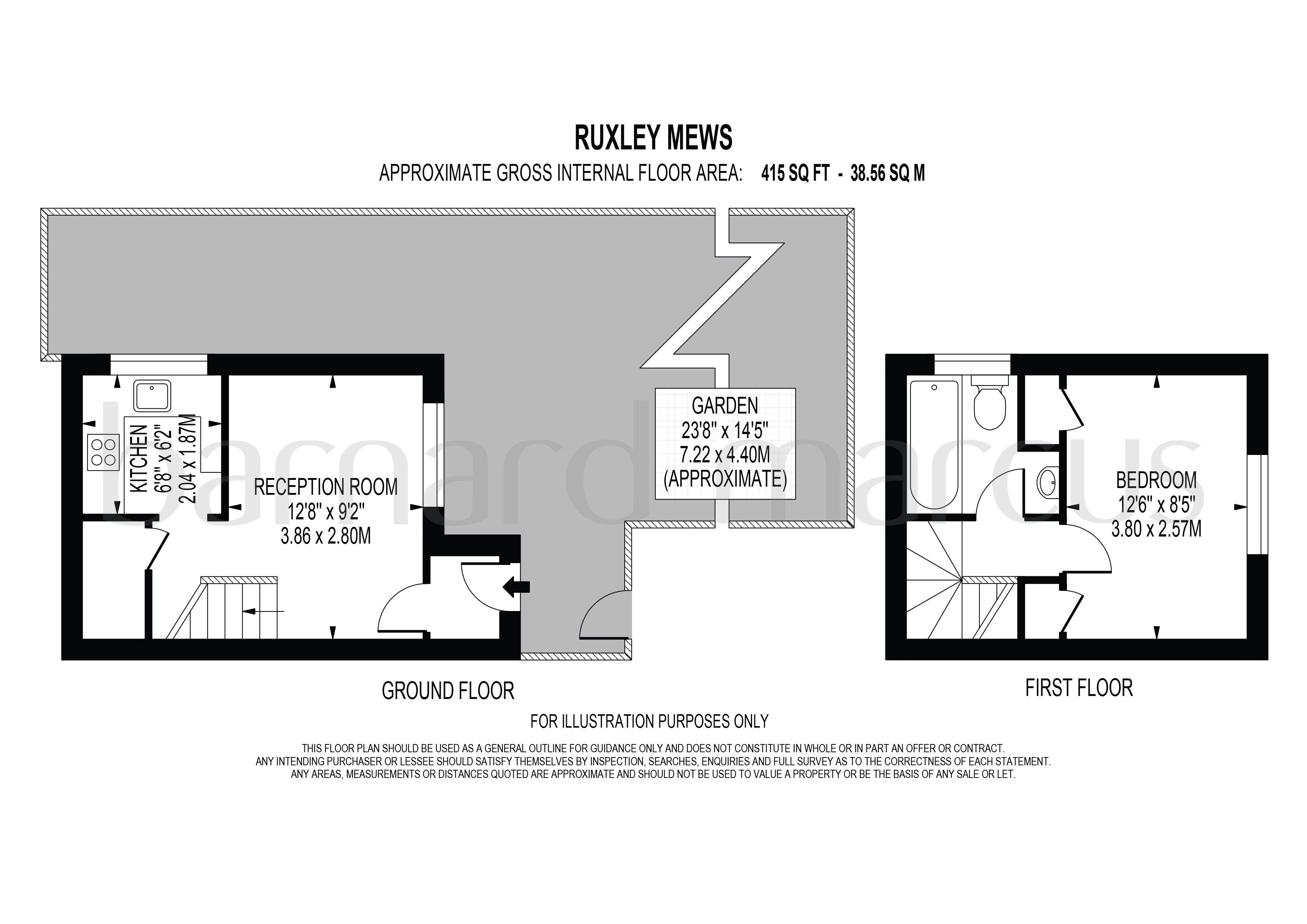 10, Ruxley Mews, EPSOM floorplan