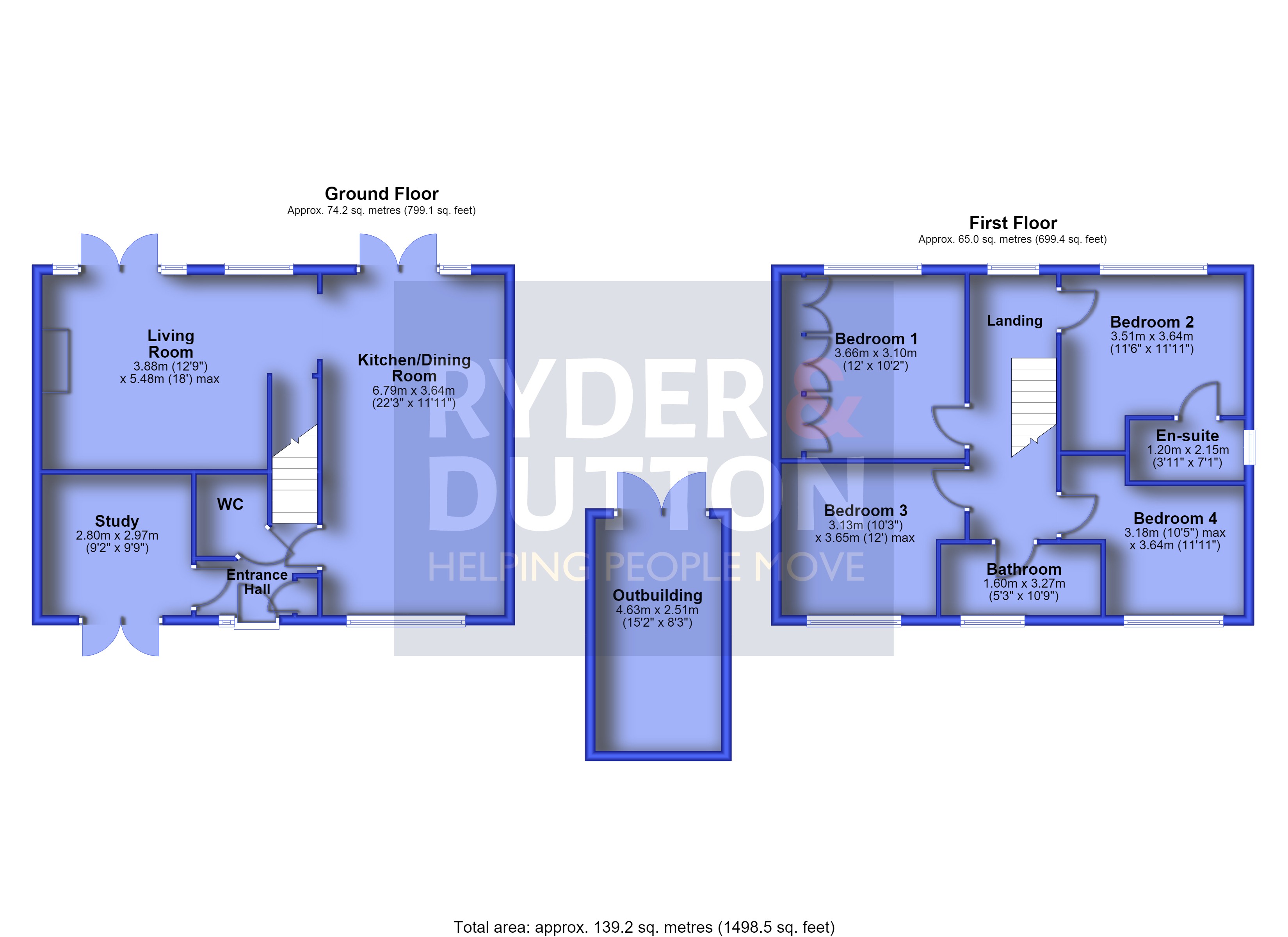 15, Gatehead Bank, Huddersfield floorplan