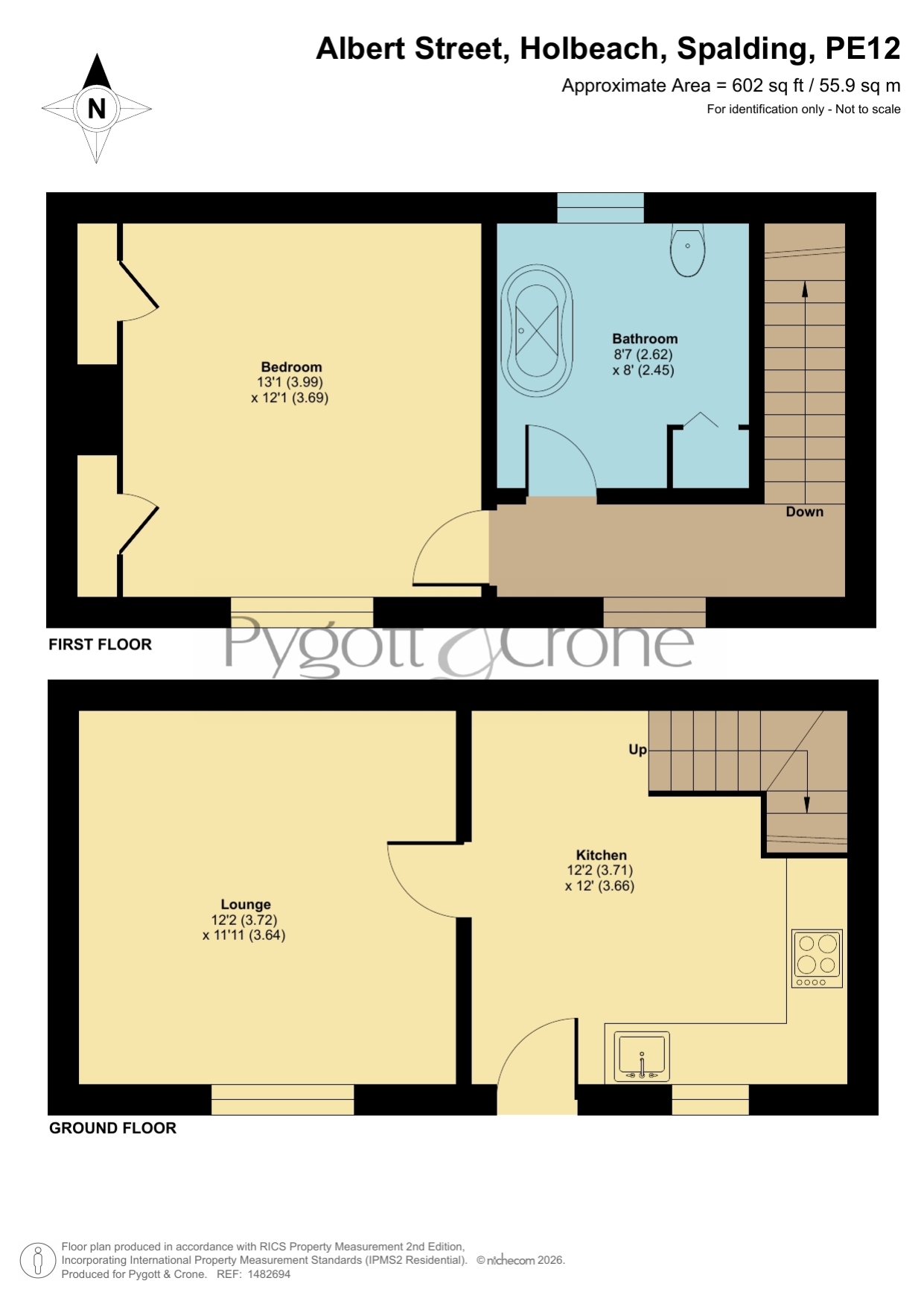 8, Albert Street, Spalding floorplan