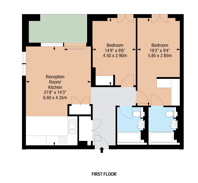 Edgware Road, London floorplan