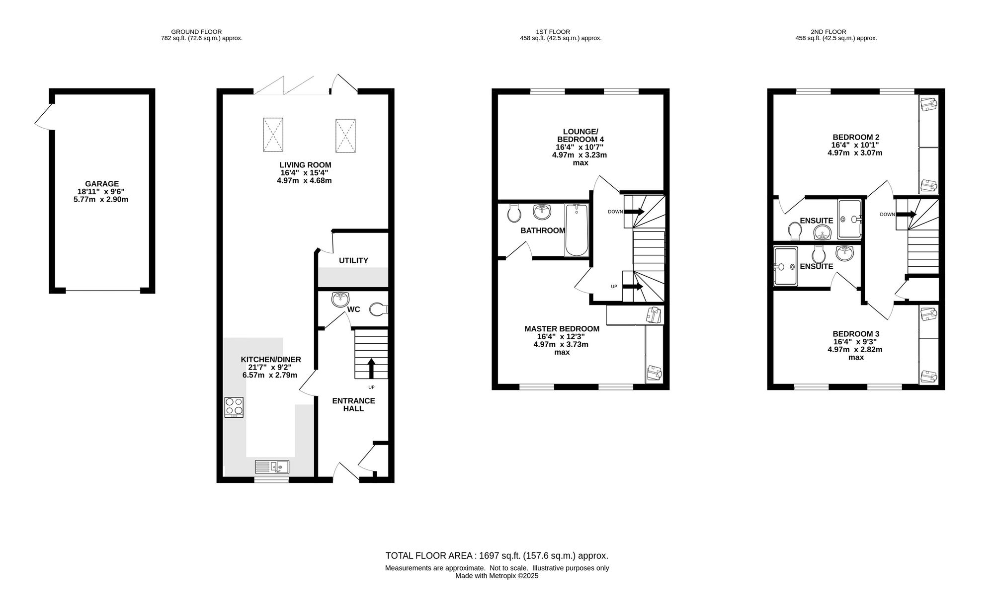 5 Osprey Close, Macclesfield floorplan