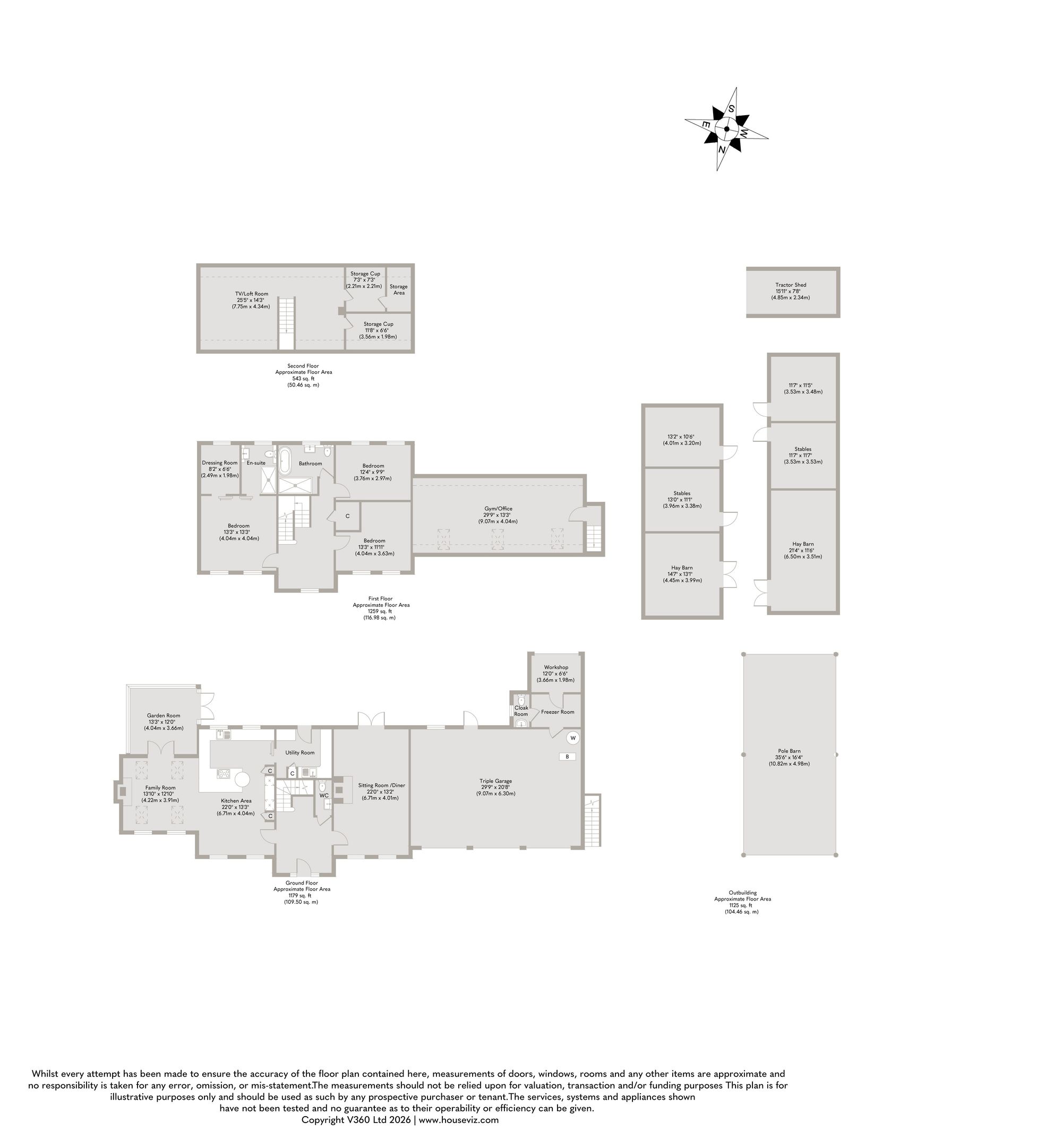 Audley House Hooks Drove, Wisbech floorplan