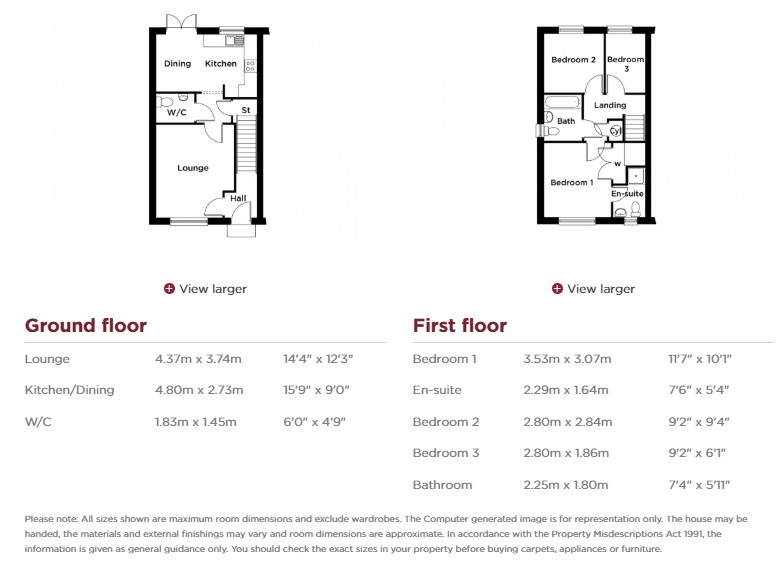 Plot 55 - The Moulton,, Greenacres Farm, Goosnargh floorplan