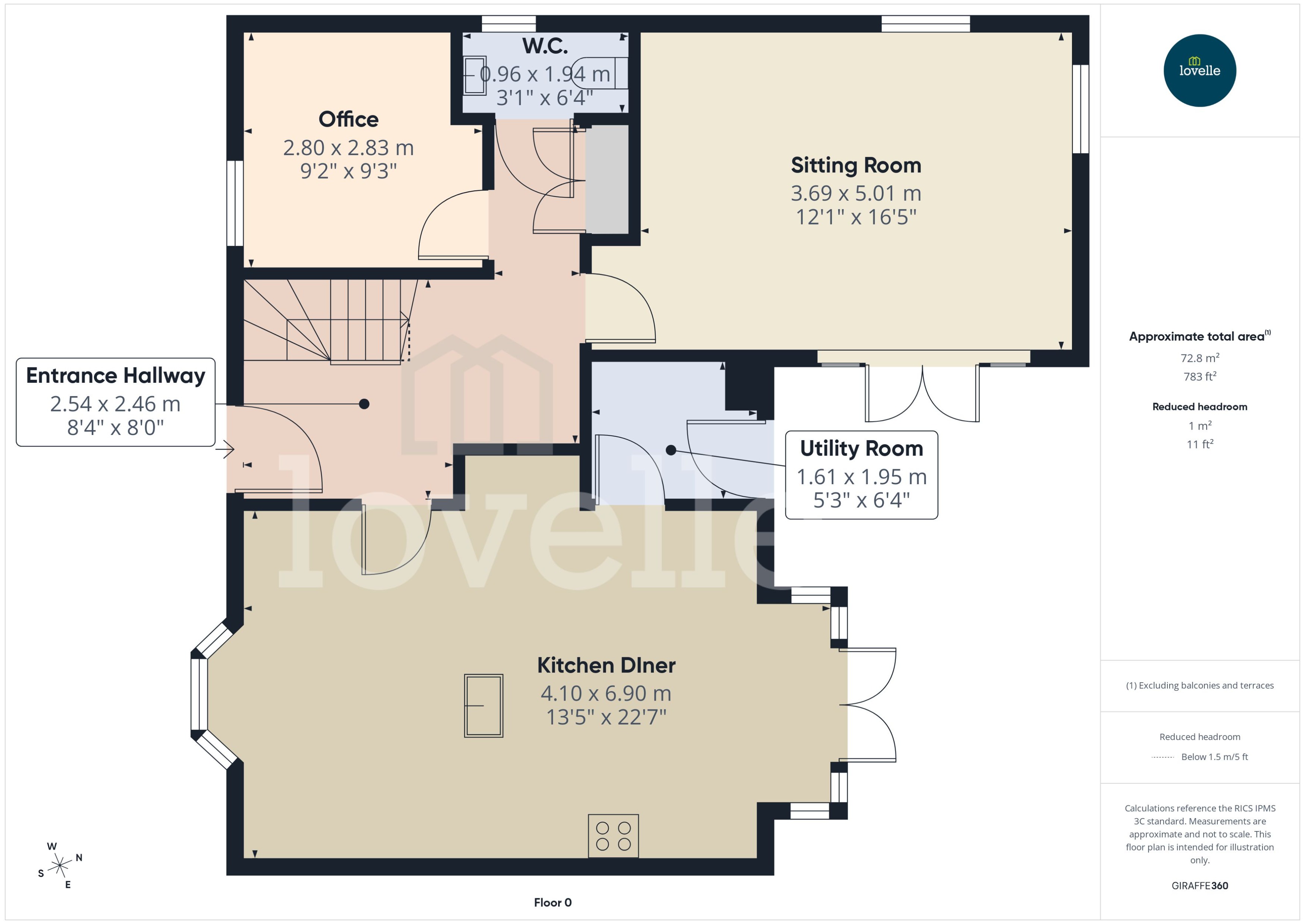 3, Radcliffe Grove, Cottingham floorplan