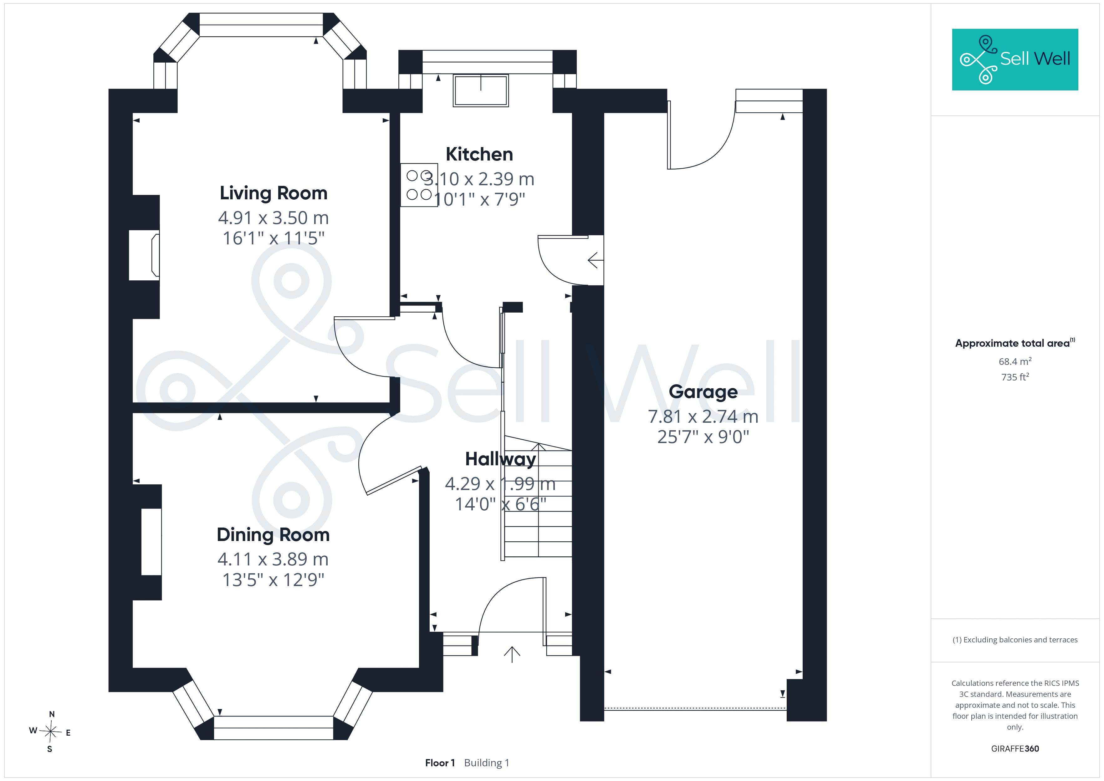 10, Valdene Drive, Manchester floorplan