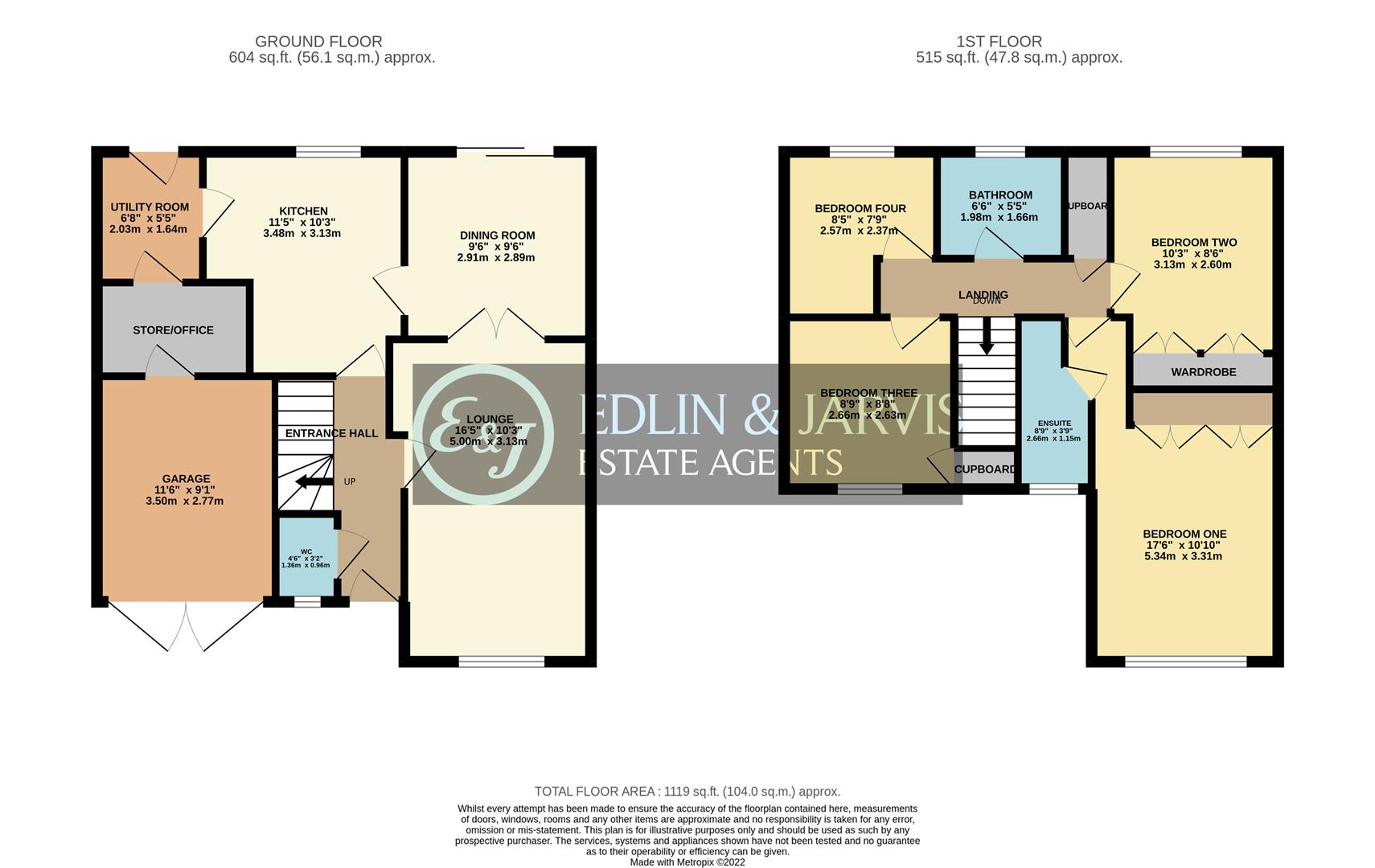 36, Robert Dukeson Avenue, Newark floorplan