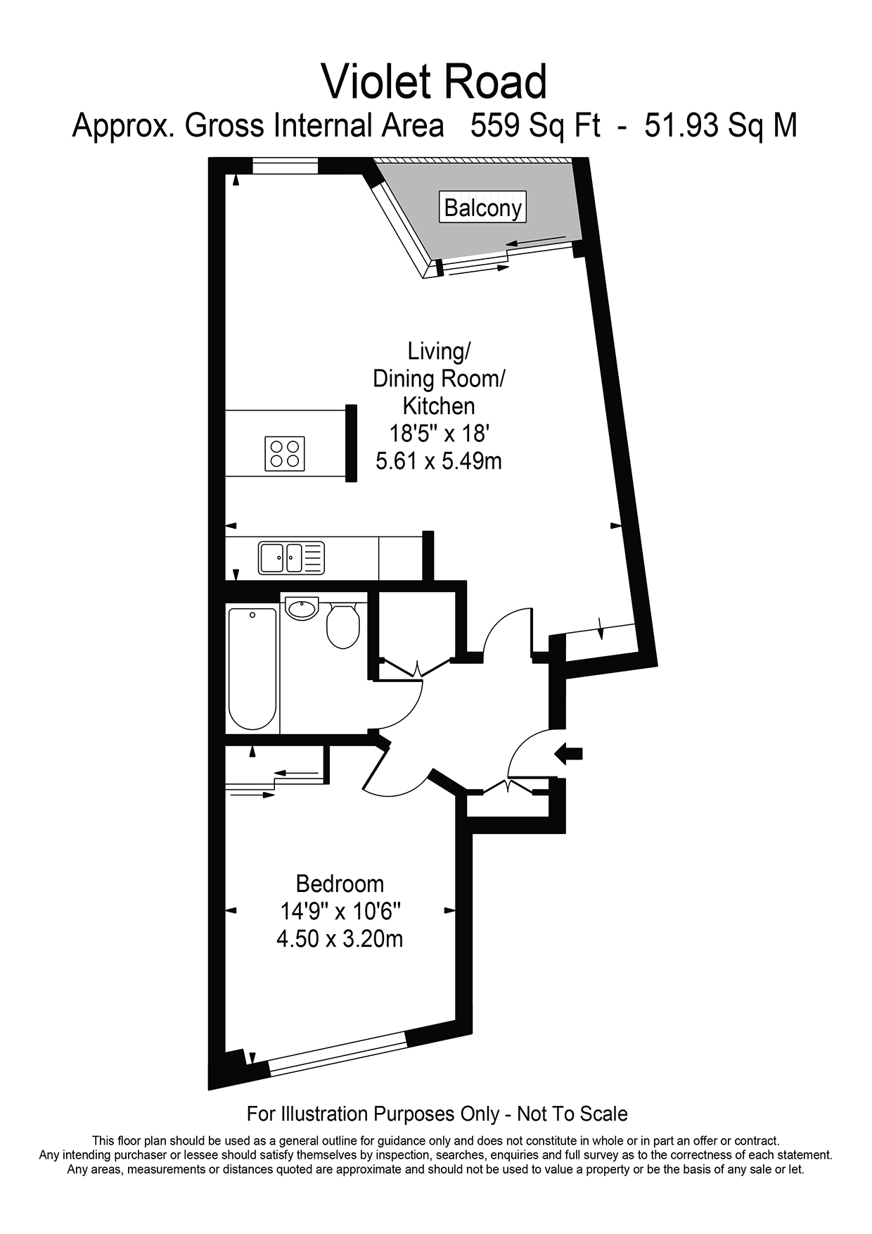 Flat 5, London floorplan