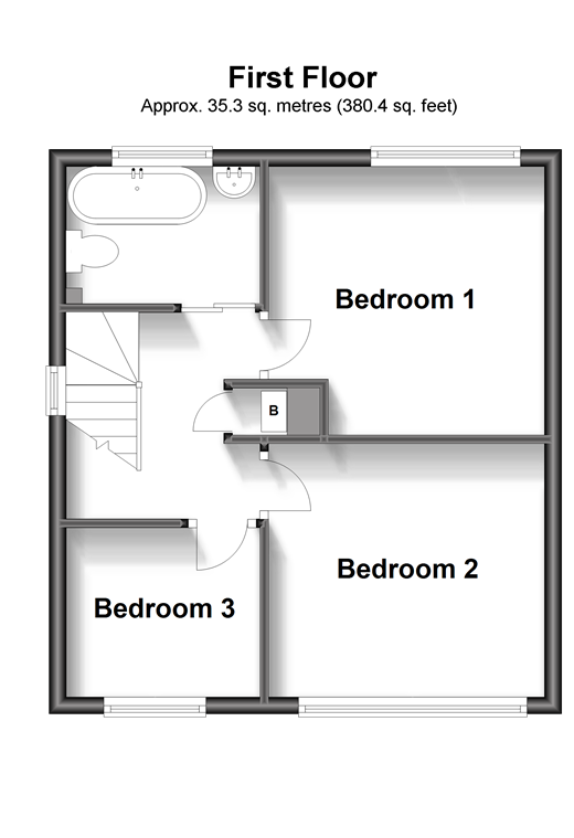 Chestnut Avenue, Staplehurst, Tonbridge, Kent TN12, 3 bedroom detached