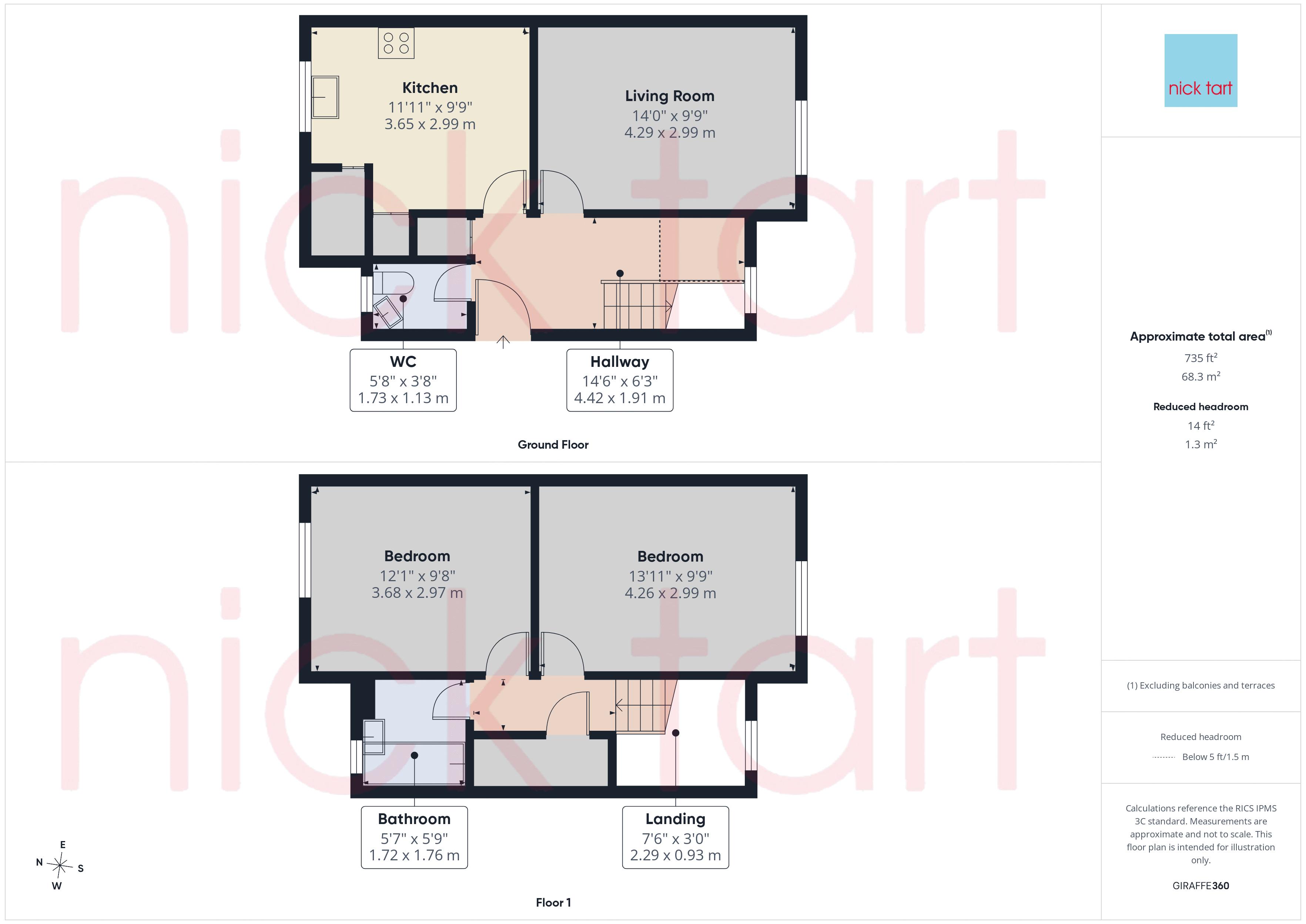 Flat 72, Beaconsfield, Telford floorplan