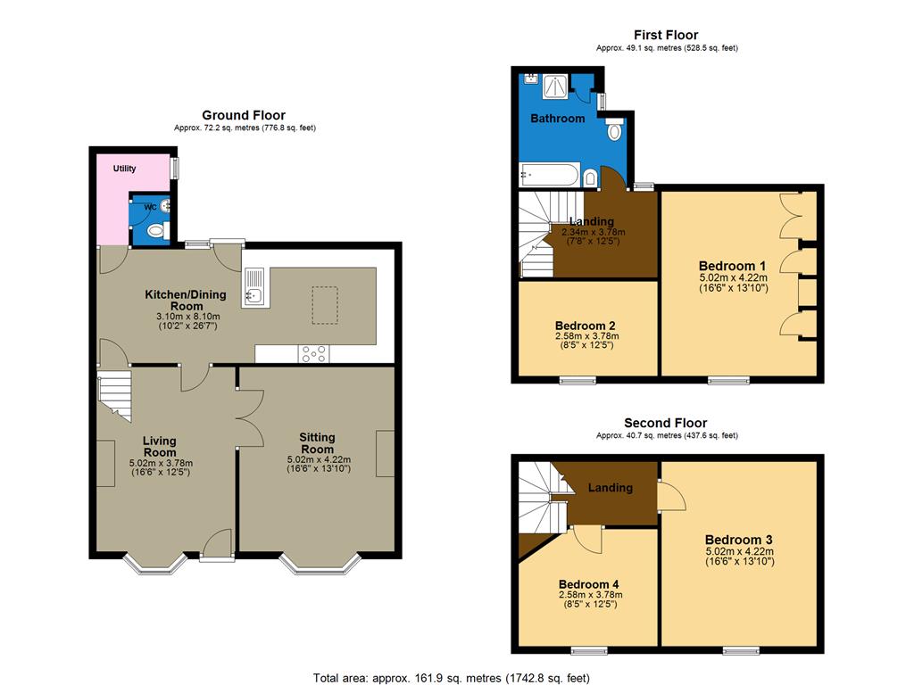24, Jermyn Street, Sleaford floorplan