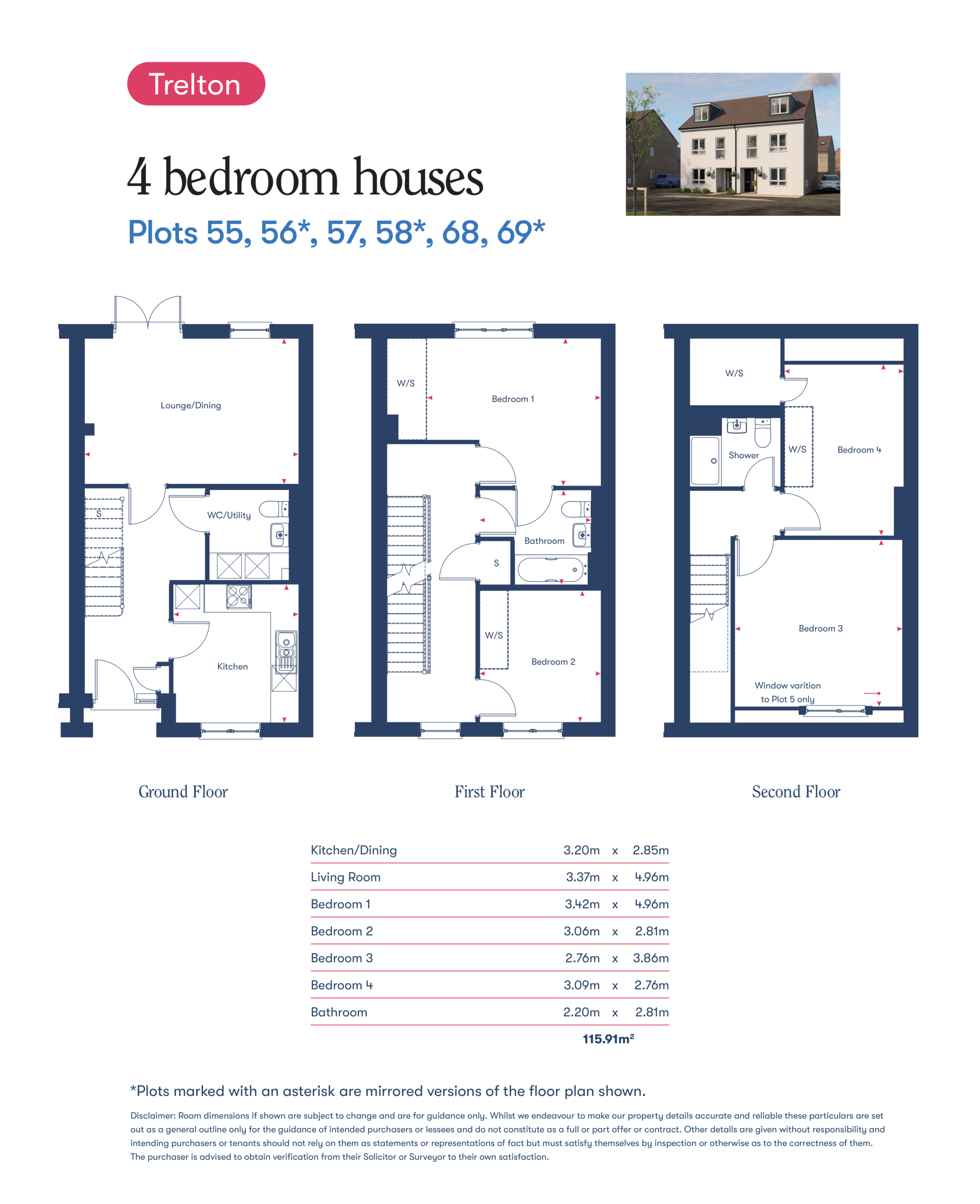 Galapagos Grove, Milton Keynes floorplan