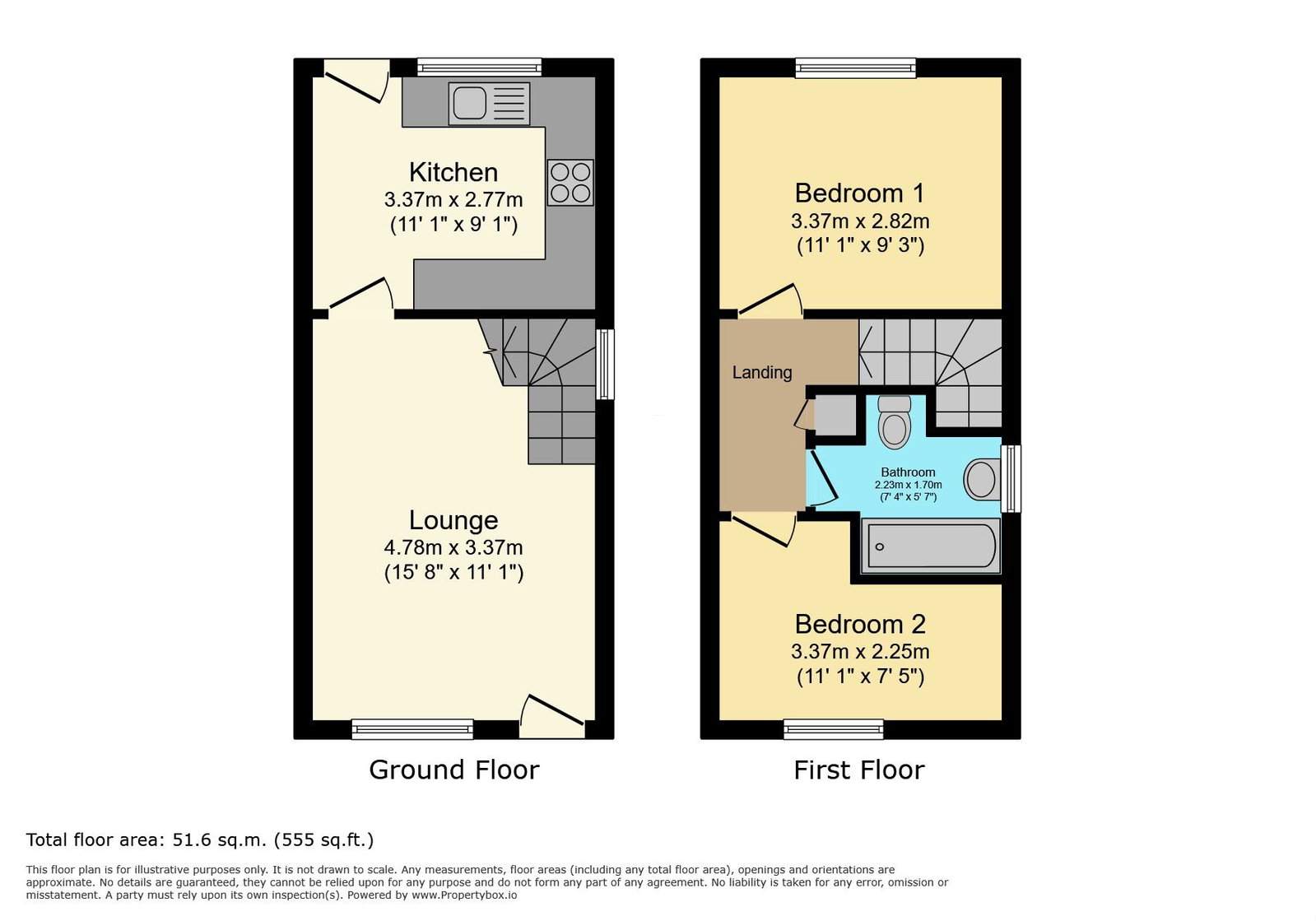 19, Gamble Close, Ibstock floorplan