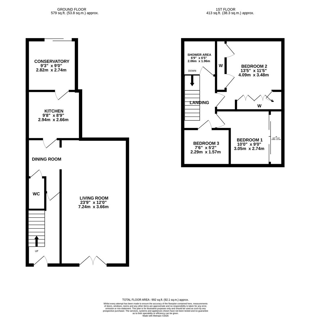 4, Waterworks Houses, Hull floorplan