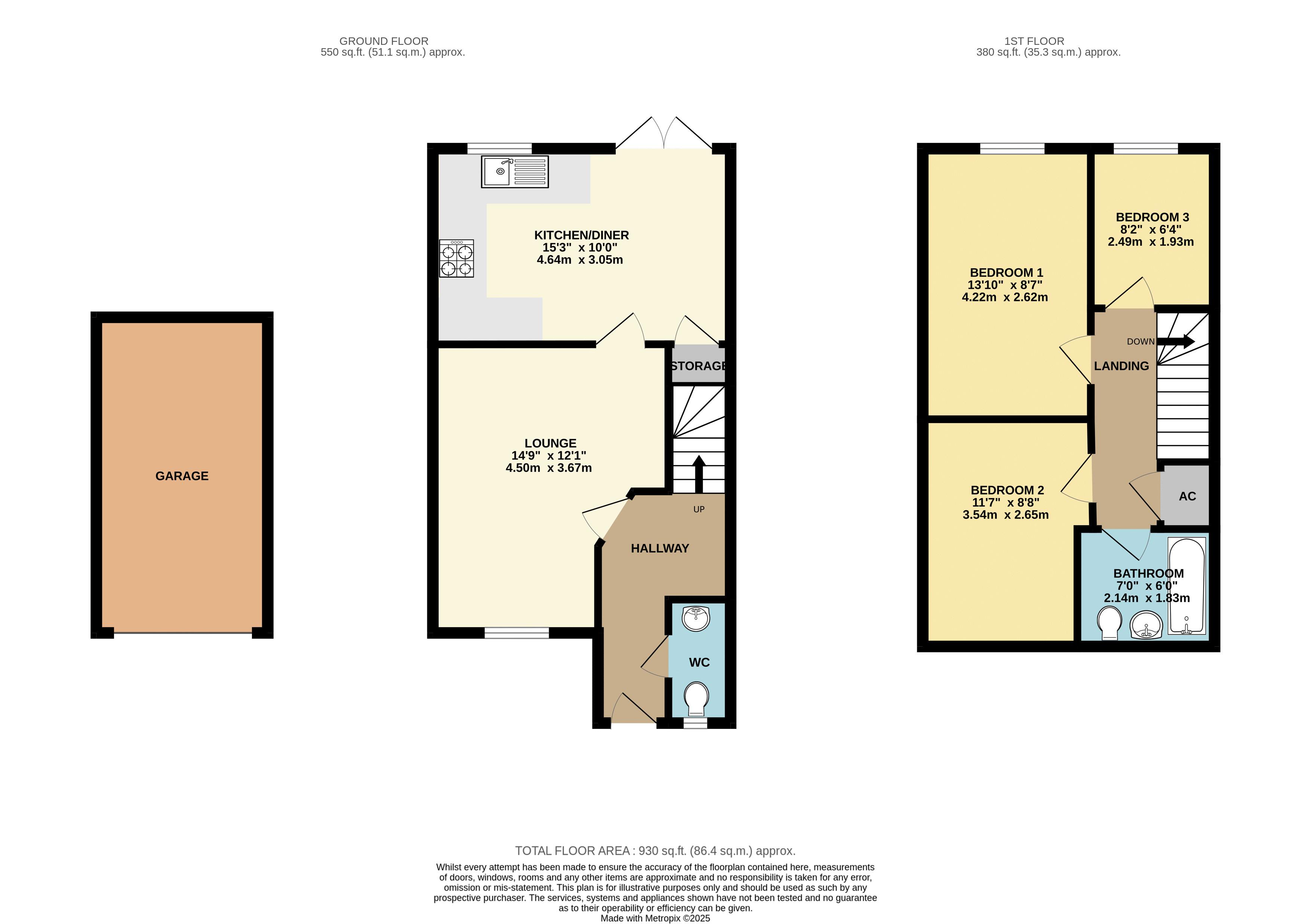 99, Jubilee Close, Lincoln floorplan
