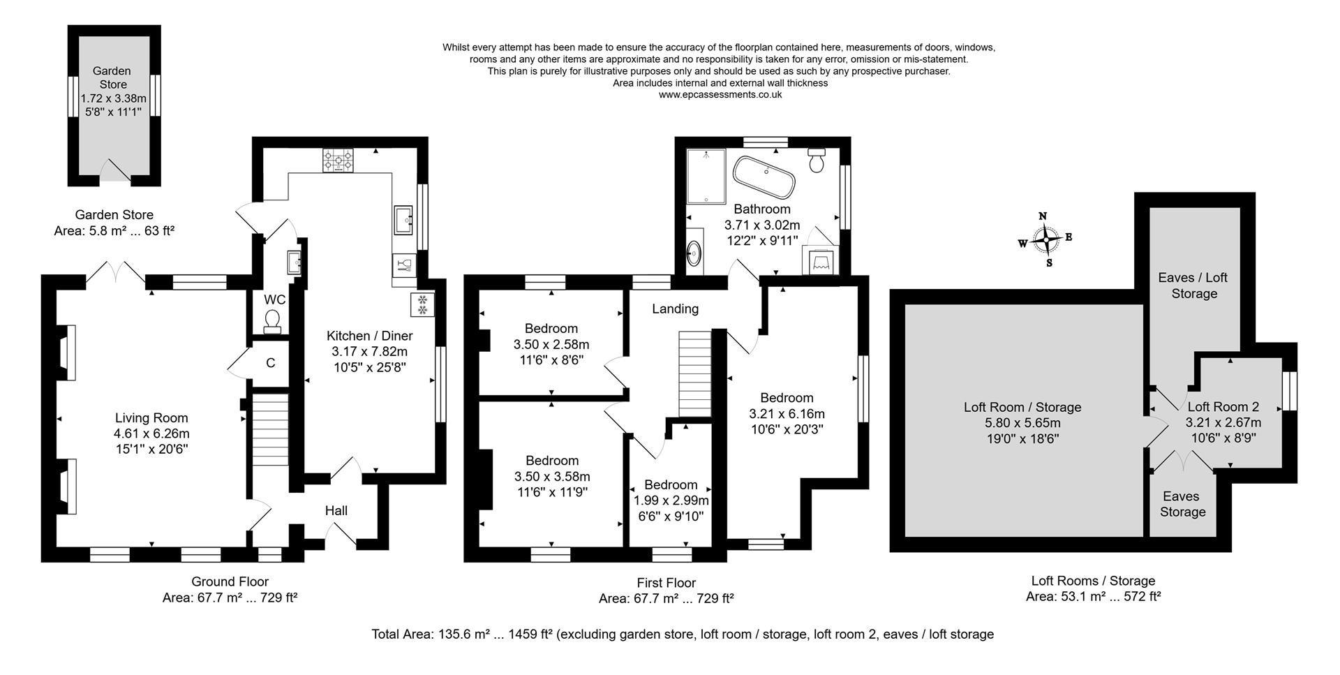 90, Lowden, Chippenham floorplan