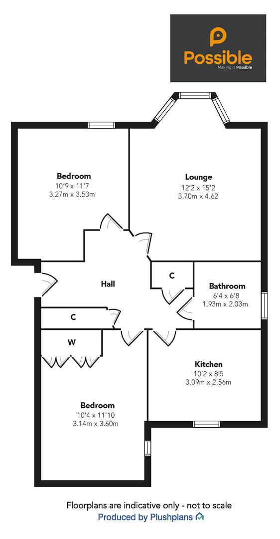 50 Simpson Square, Perth PH1, 2 bedroom flat for sale 63427911