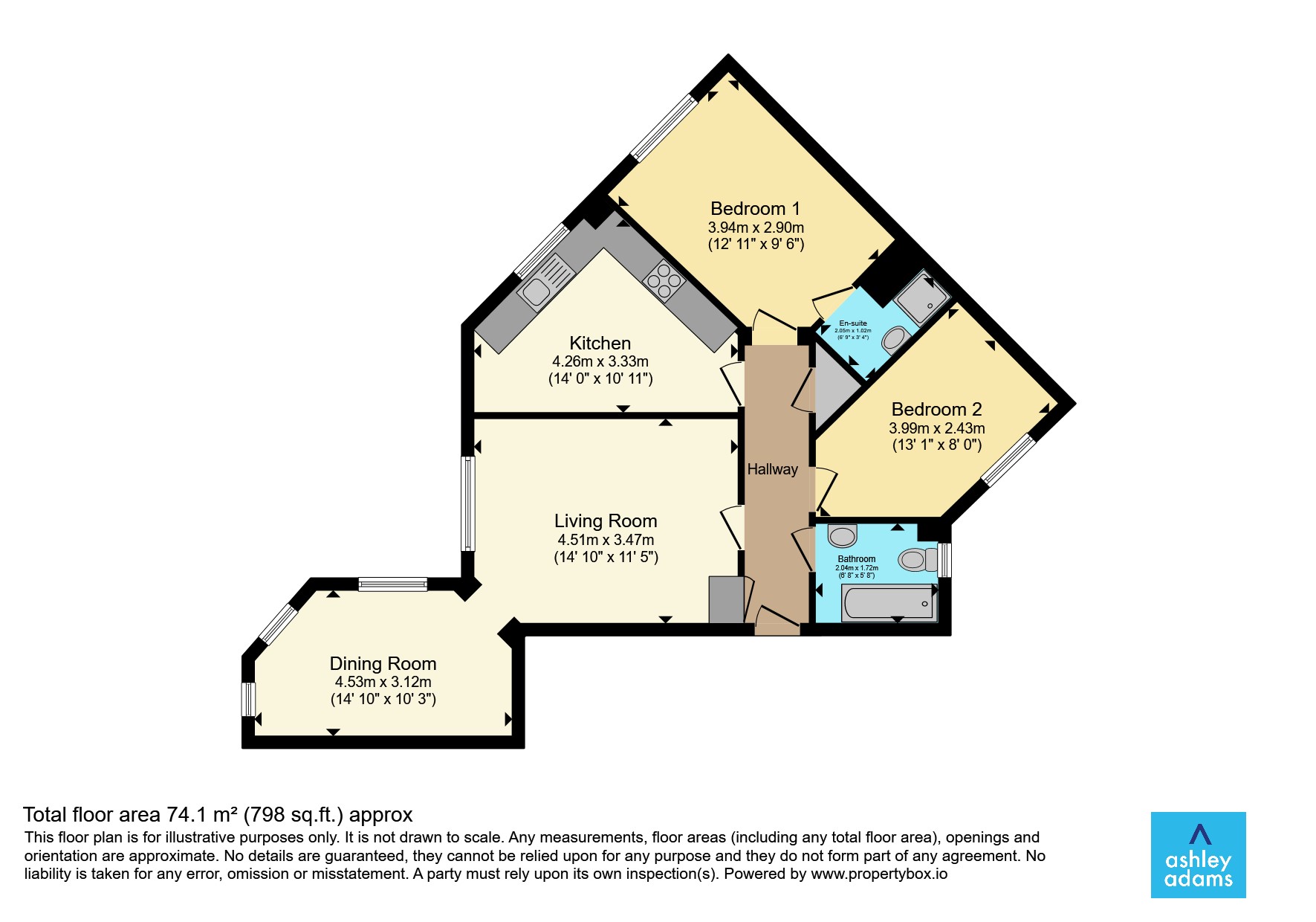 9, Java Court, Derby floorplan