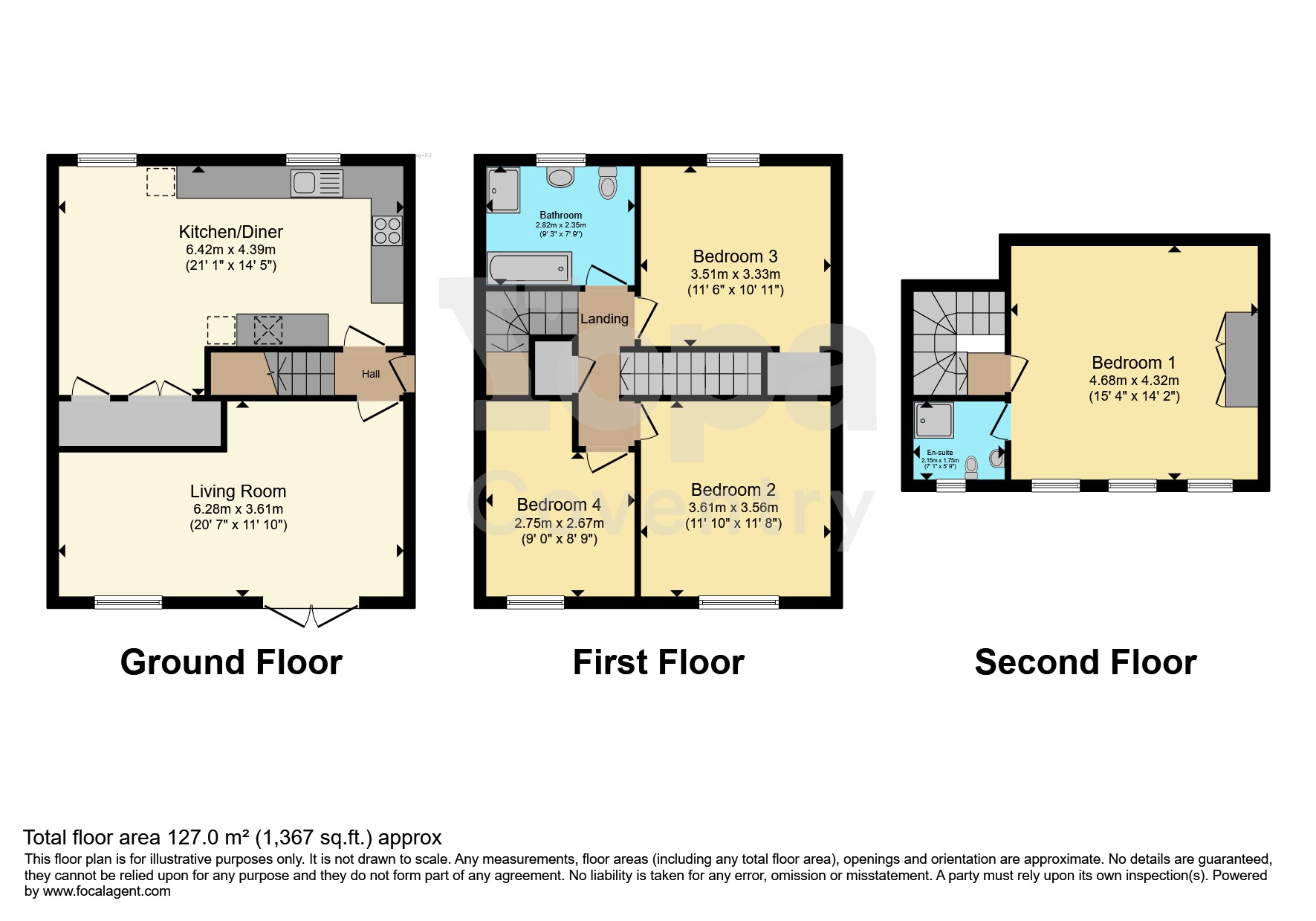 109, Derby Road, Ipswich floorplan