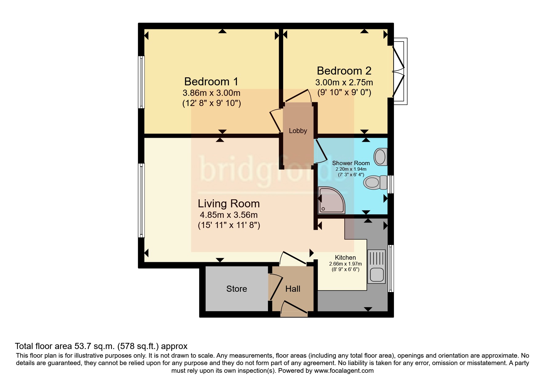 Mayes Walk, Durham floorplan