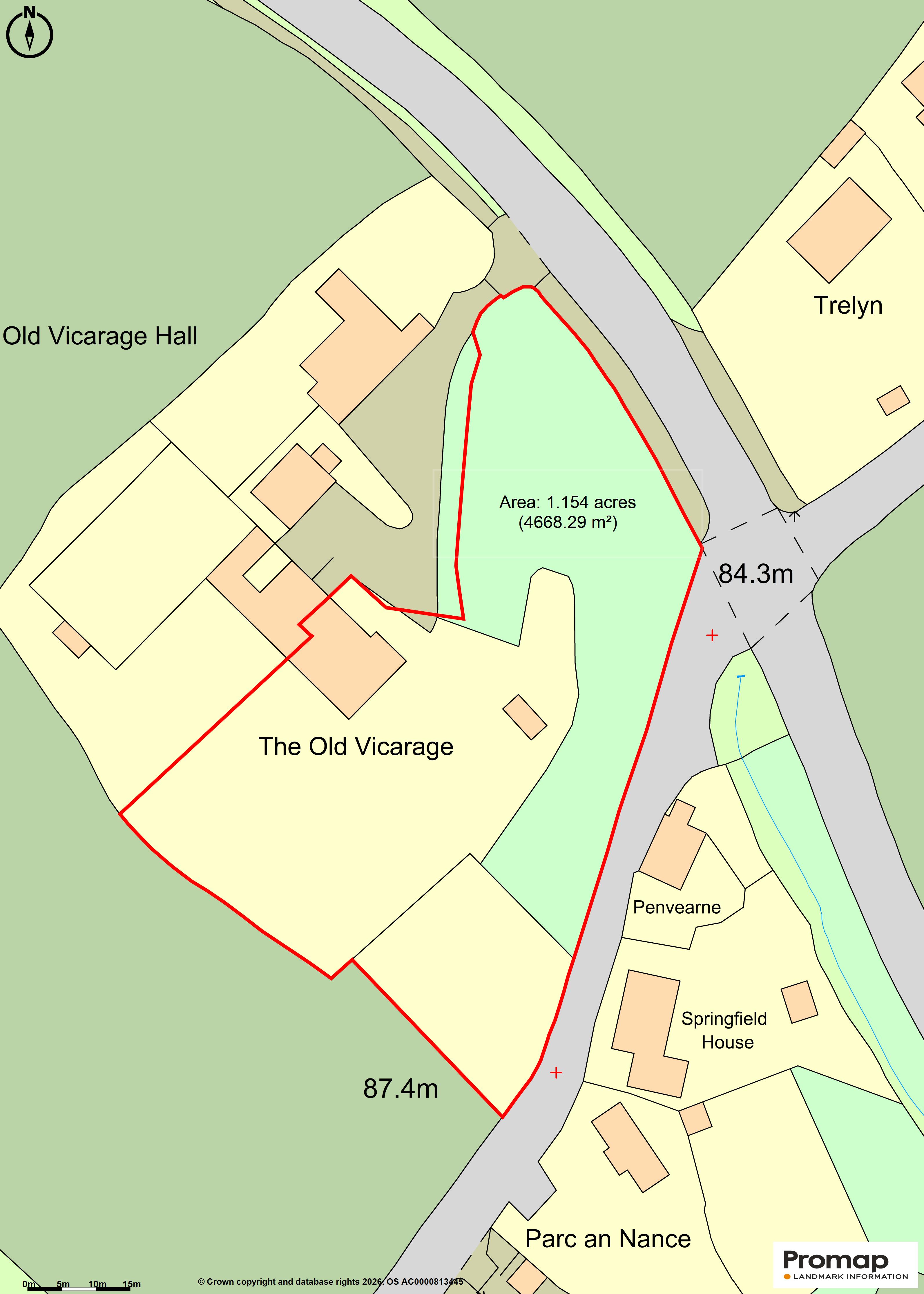 The Old Vicarage,, Breage, Cornwall floorplan