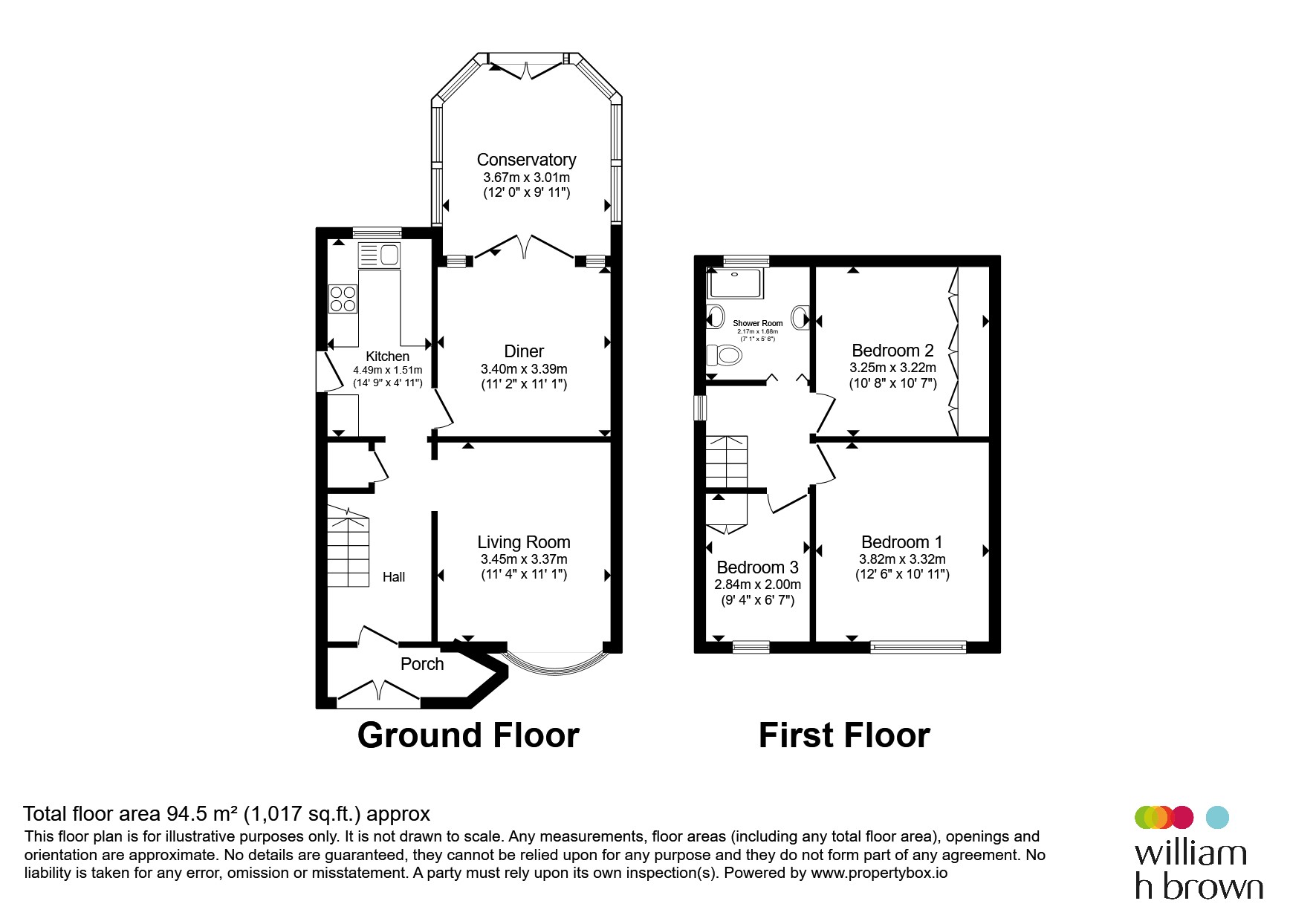 Reevy Road, Bradford floorplan