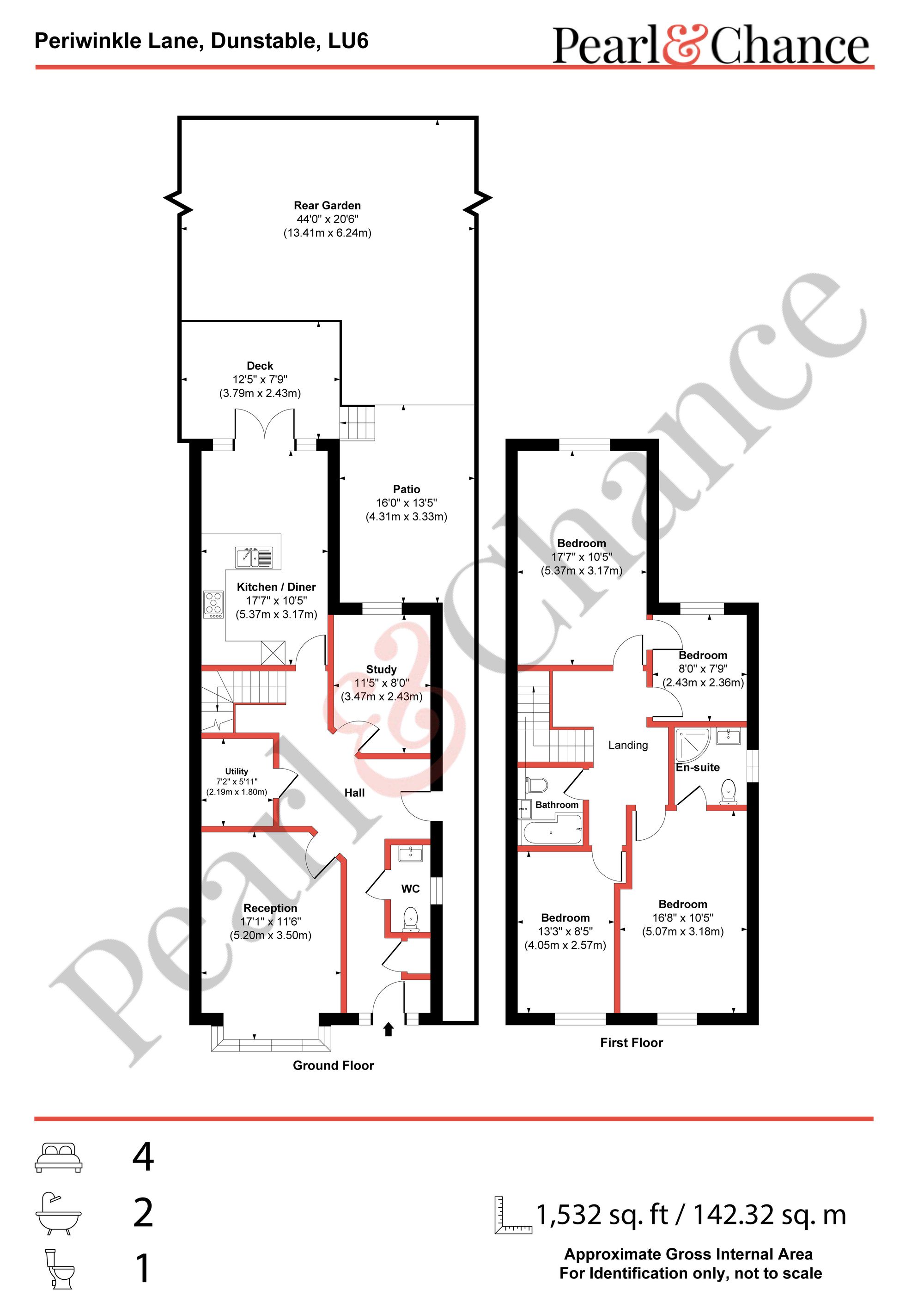 6 Periwinkle Lane, Dunstable floorplan